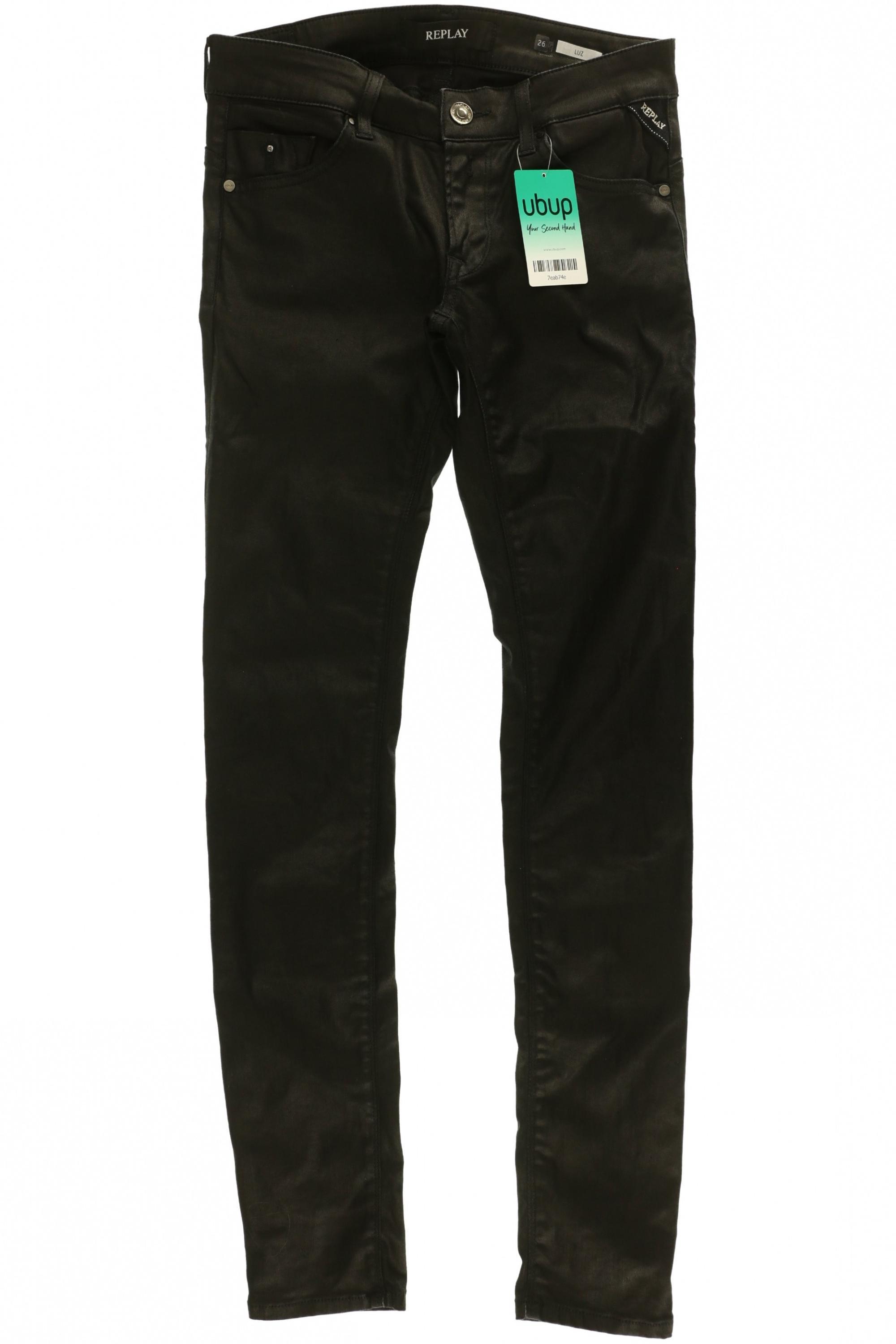 

Replay Damen Jeans, schwarz, Gr. 26