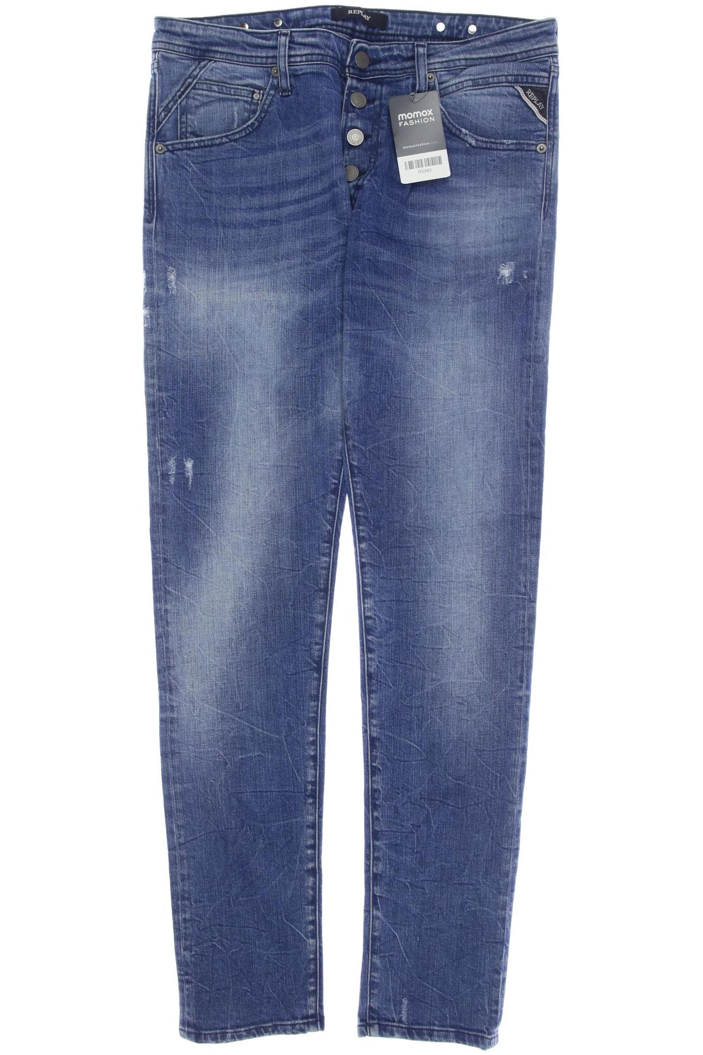 

Replay Damen Jeans, blau, Gr. 27
