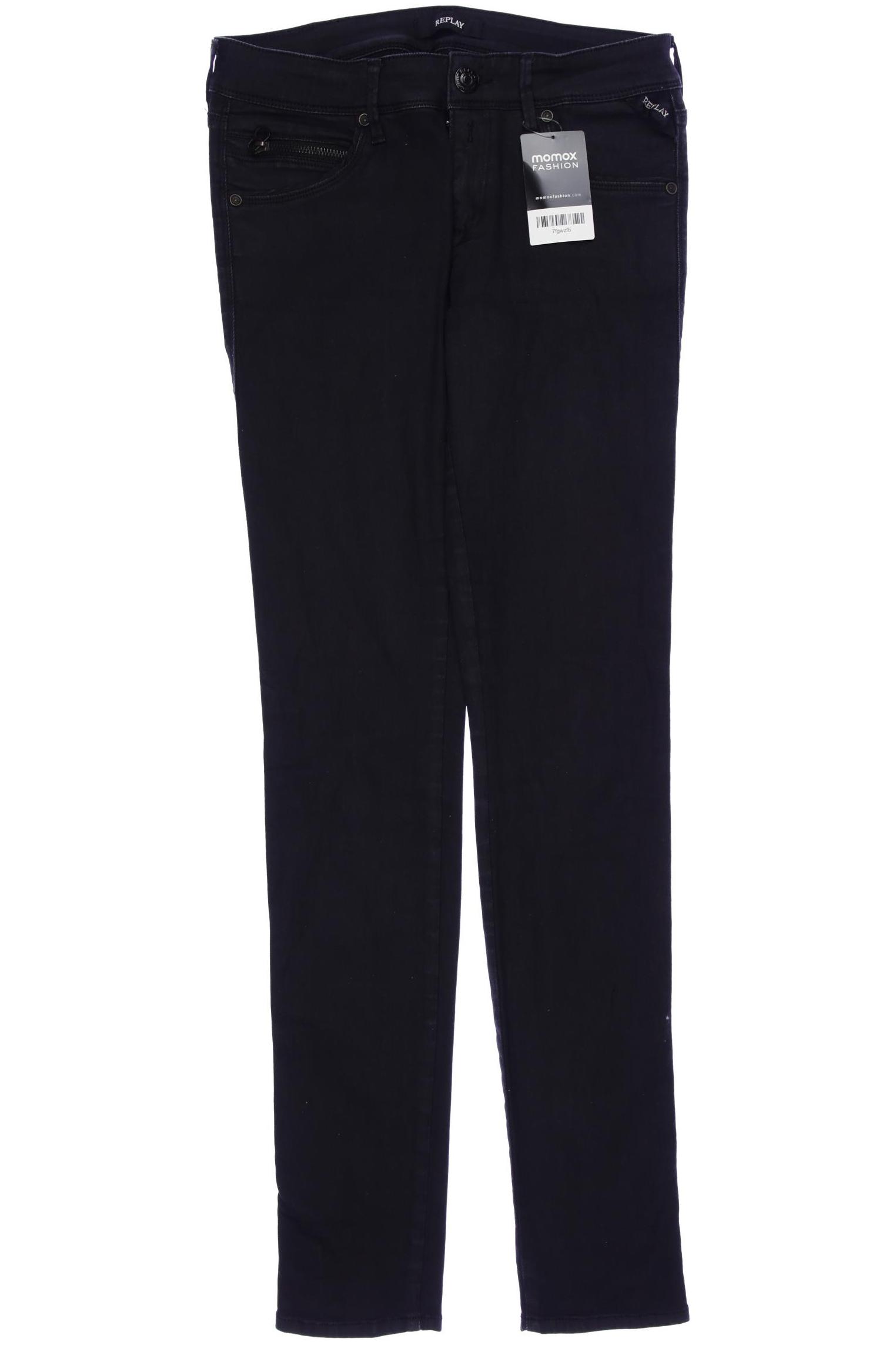 

Replay Damen Jeans, schwarz, Gr. 28