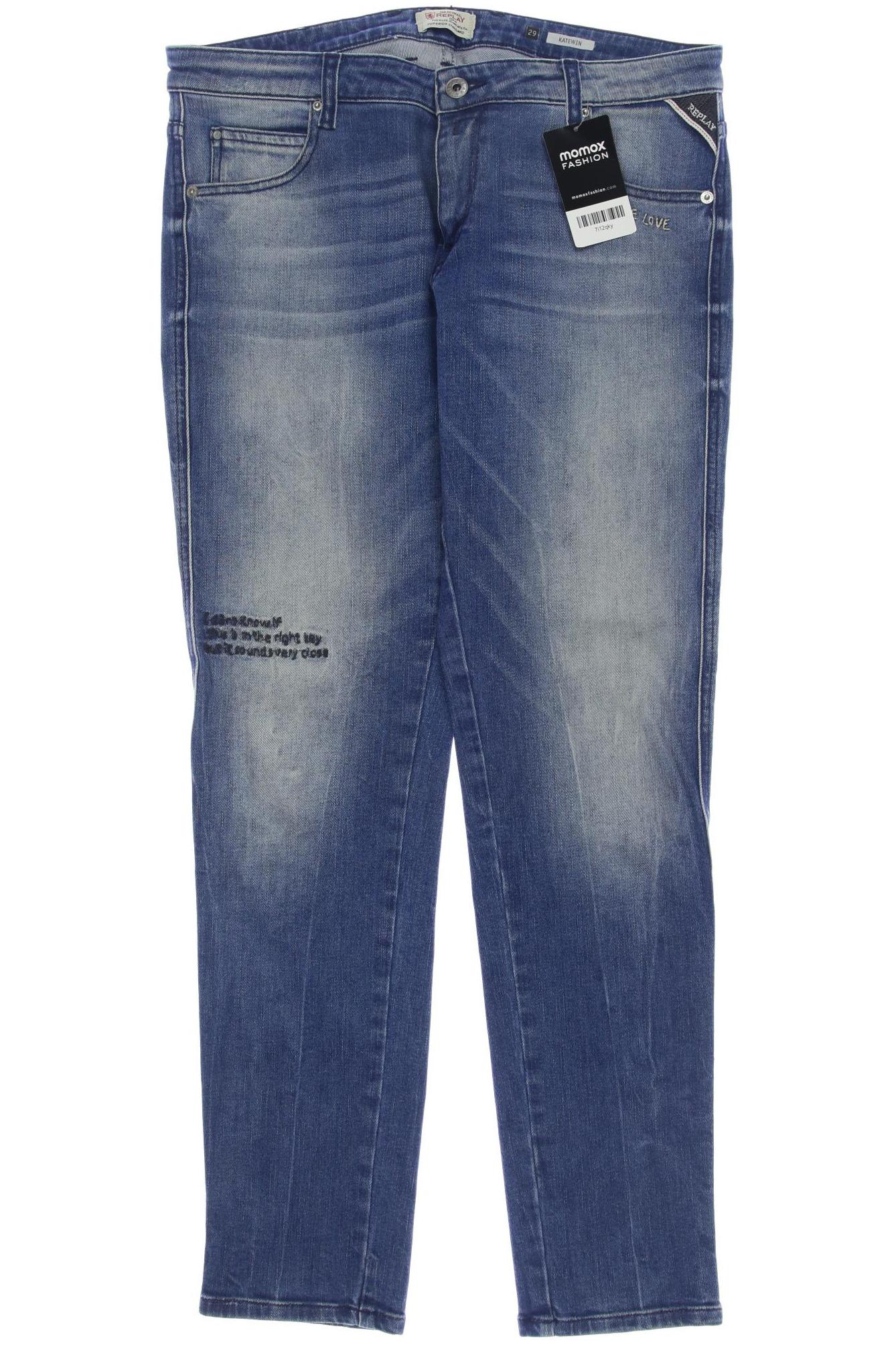 

Replay Damen Jeans, blau, Gr. 29