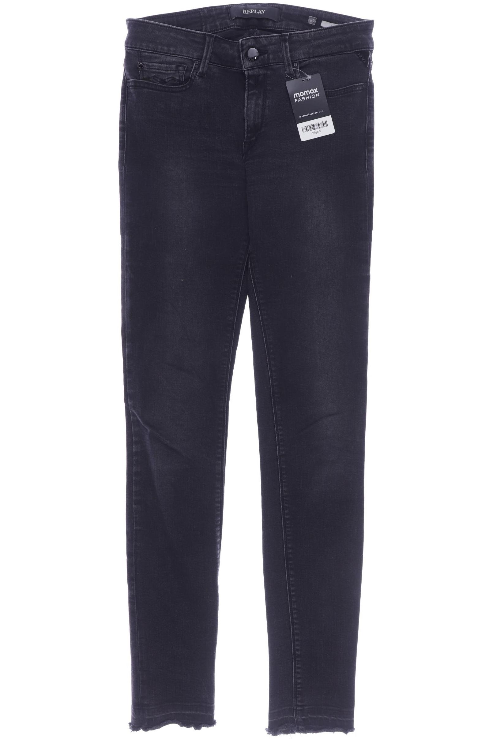 

Replay Damen Jeans, schwarz, Gr. 38