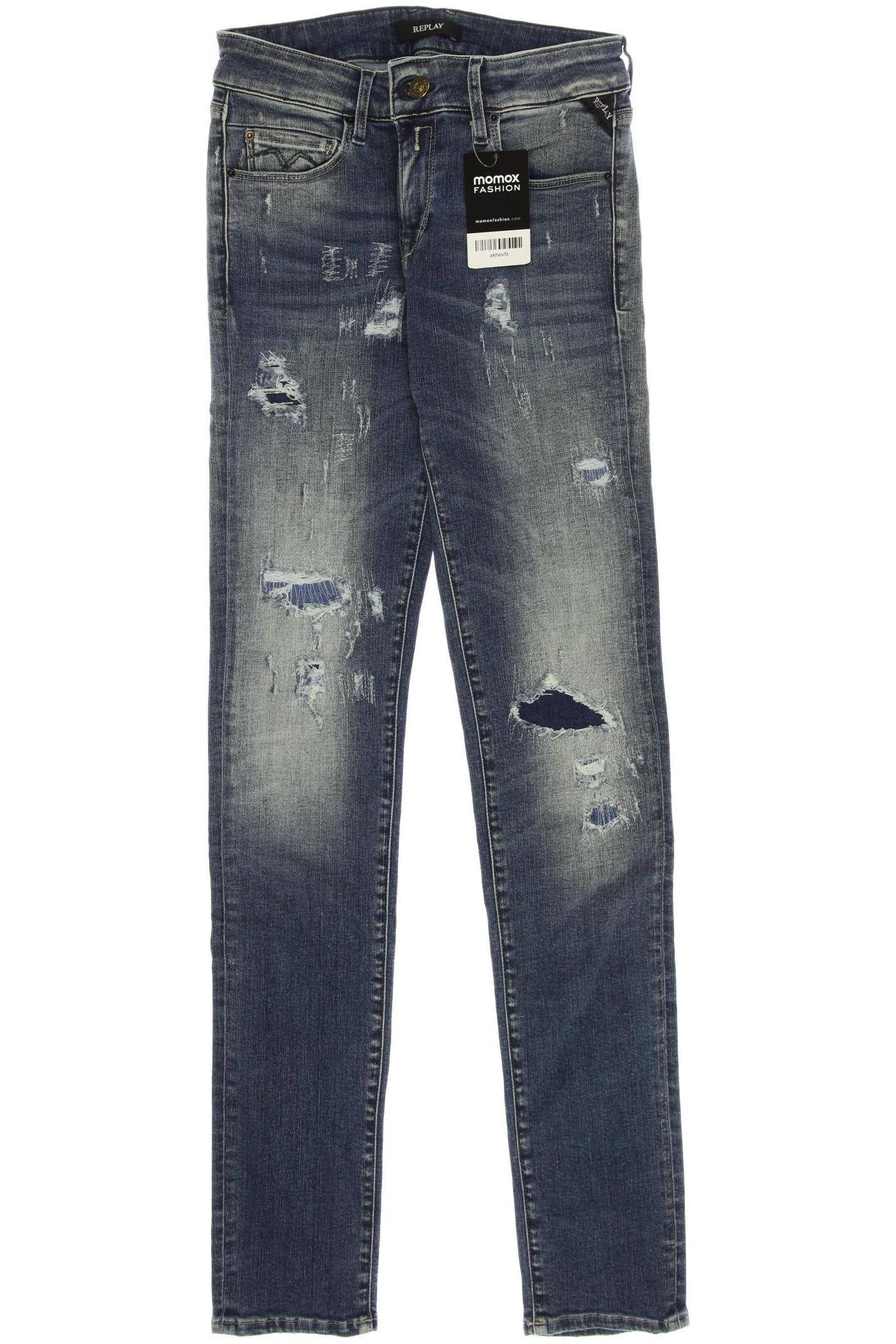 

Replay Damen Jeans, blau, Gr. 26