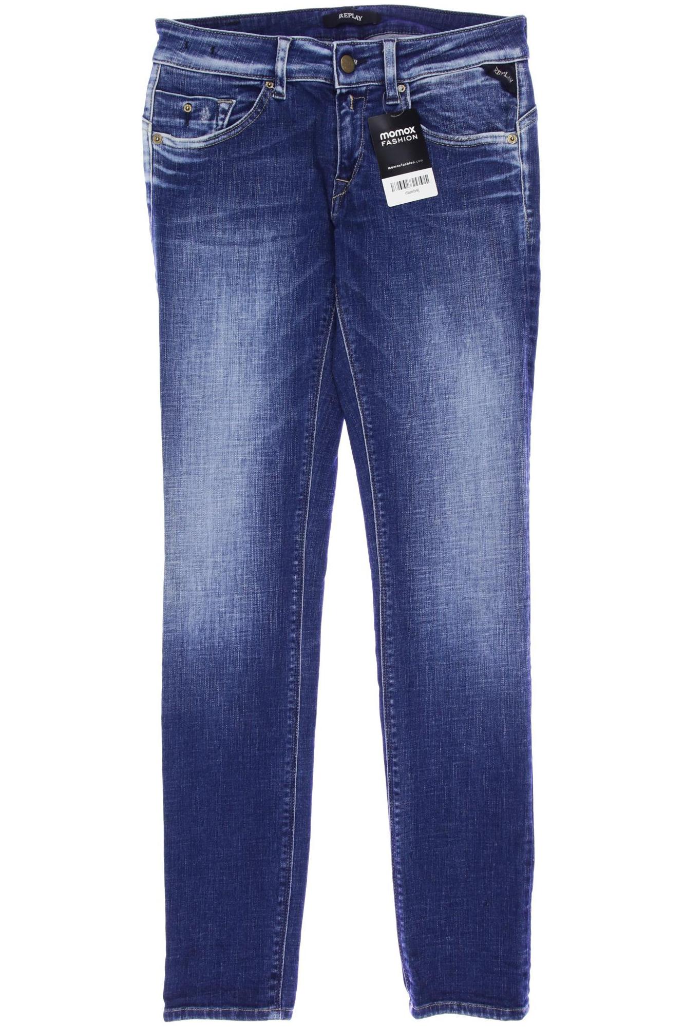 

Replay Damen Jeans, marineblau, Gr. 27