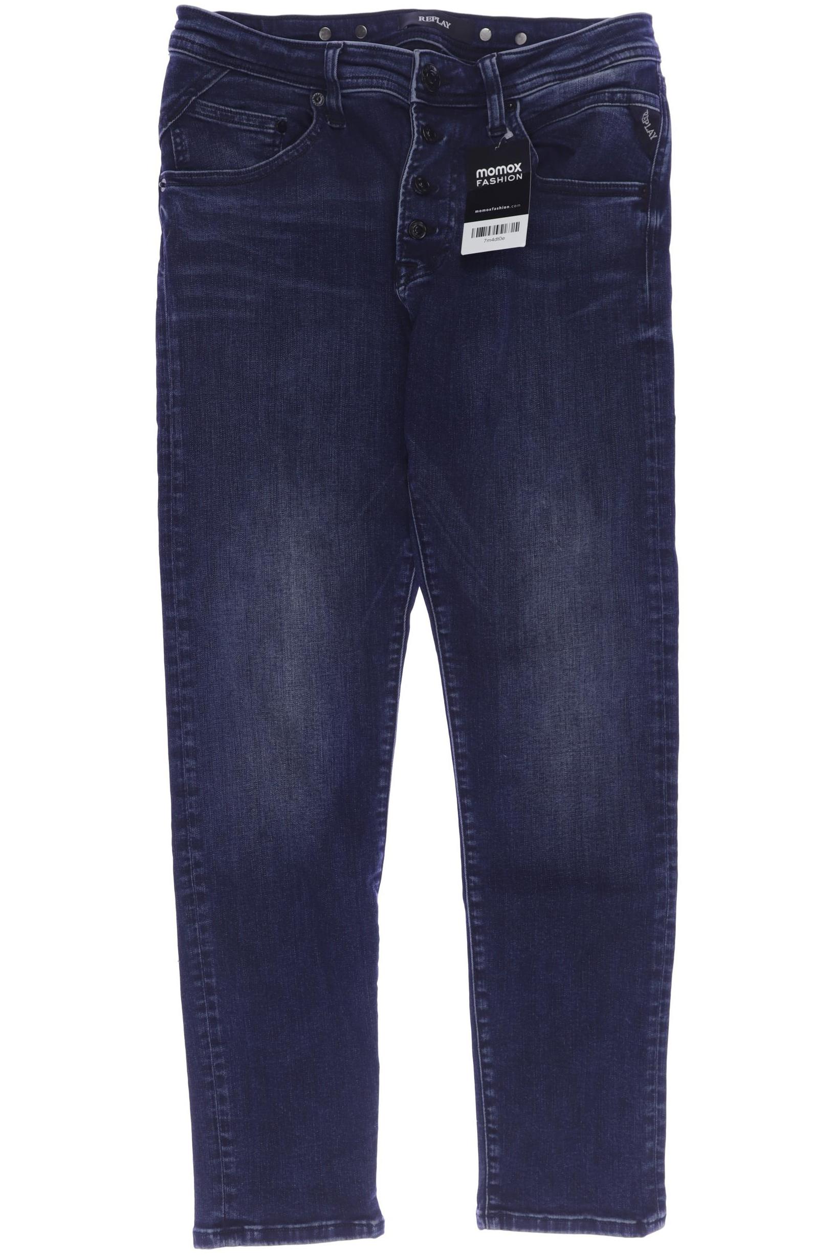 

Replay Damen Jeans, marineblau, Gr. 27