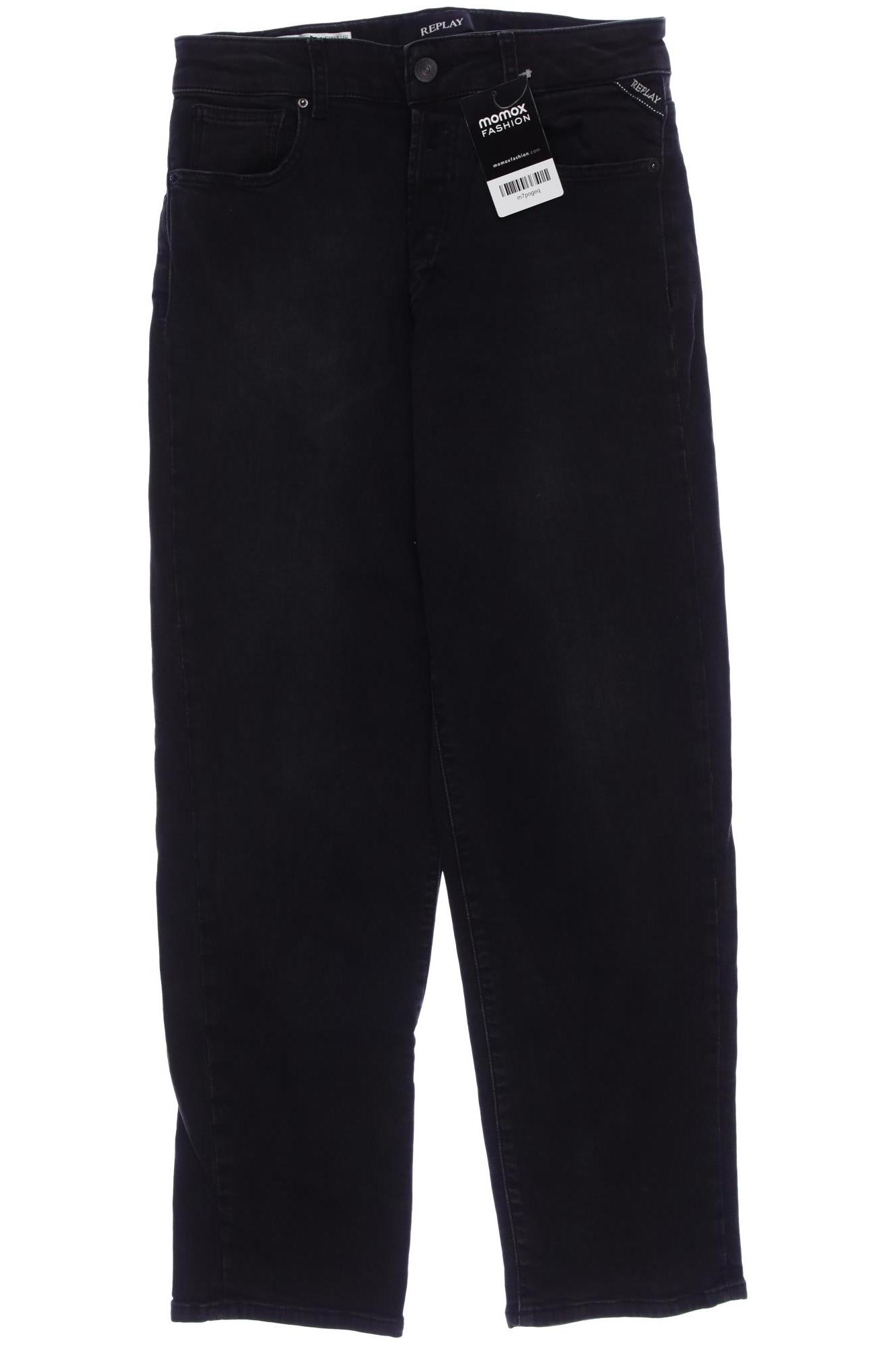 

Replay Damen Jeans, schwarz, Gr. 28