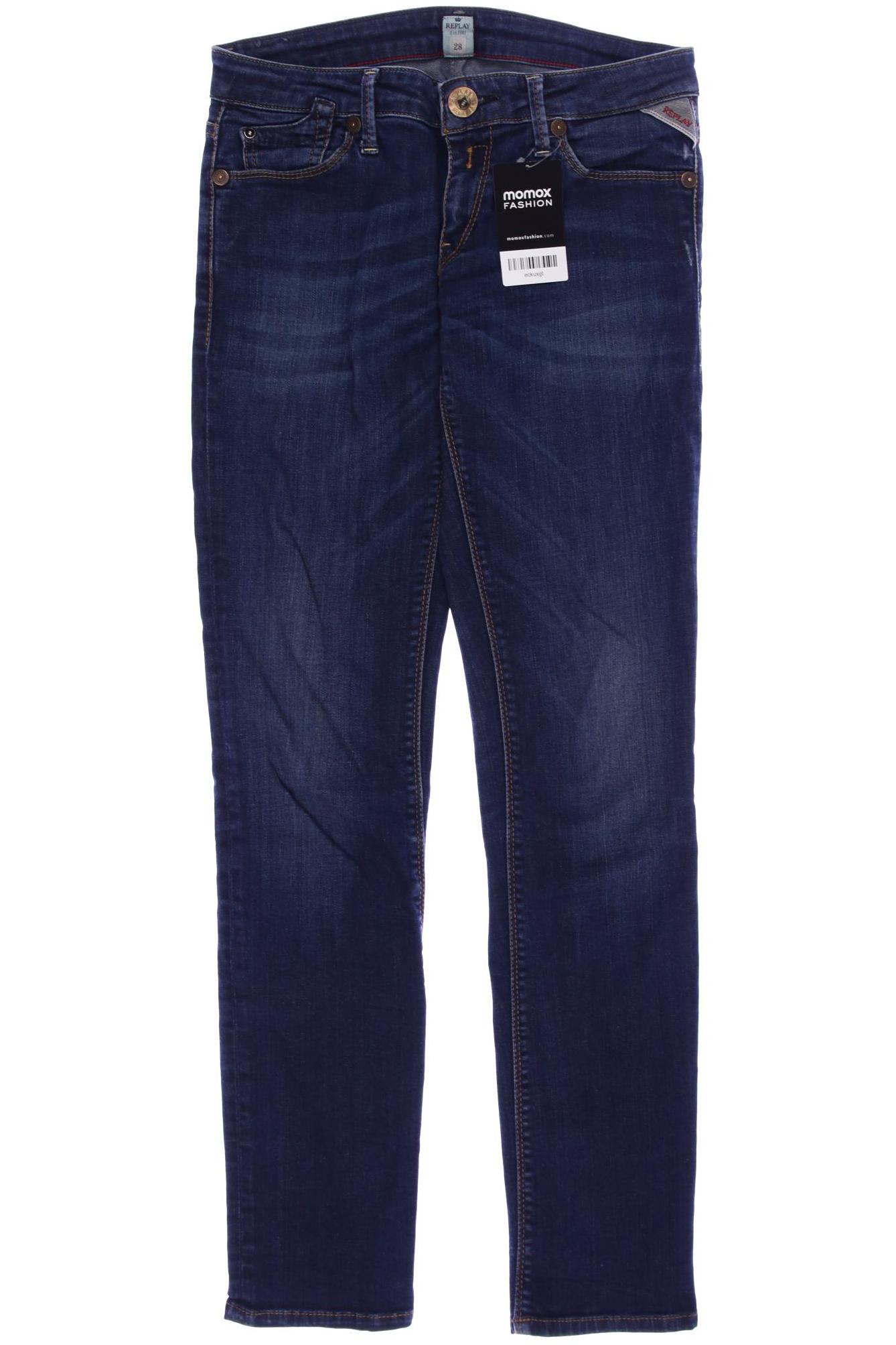 

Replay Damen Jeans, marineblau, Gr. 28