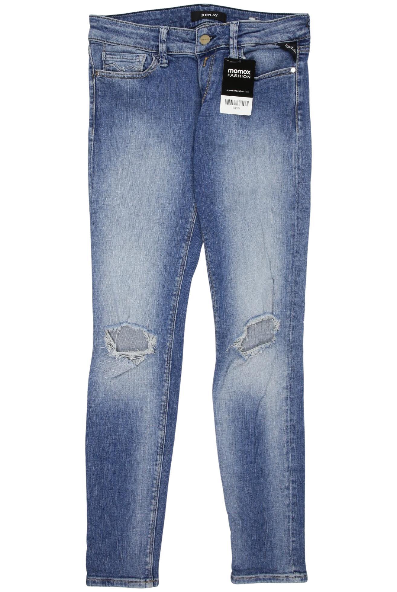

Replay Damen Jeans, blau, Gr. 27