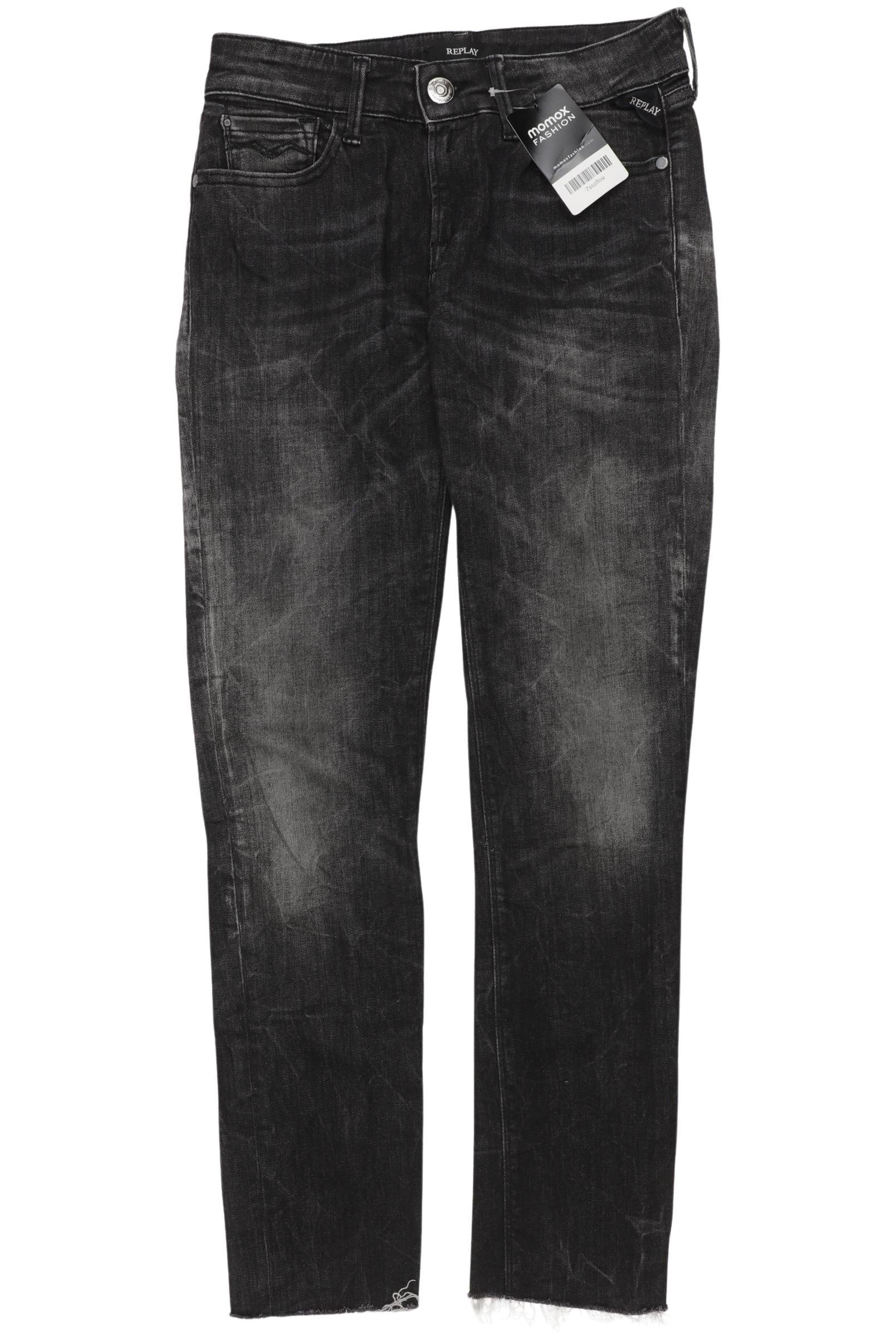 

Replay Damen Jeans, grau, Gr. 28