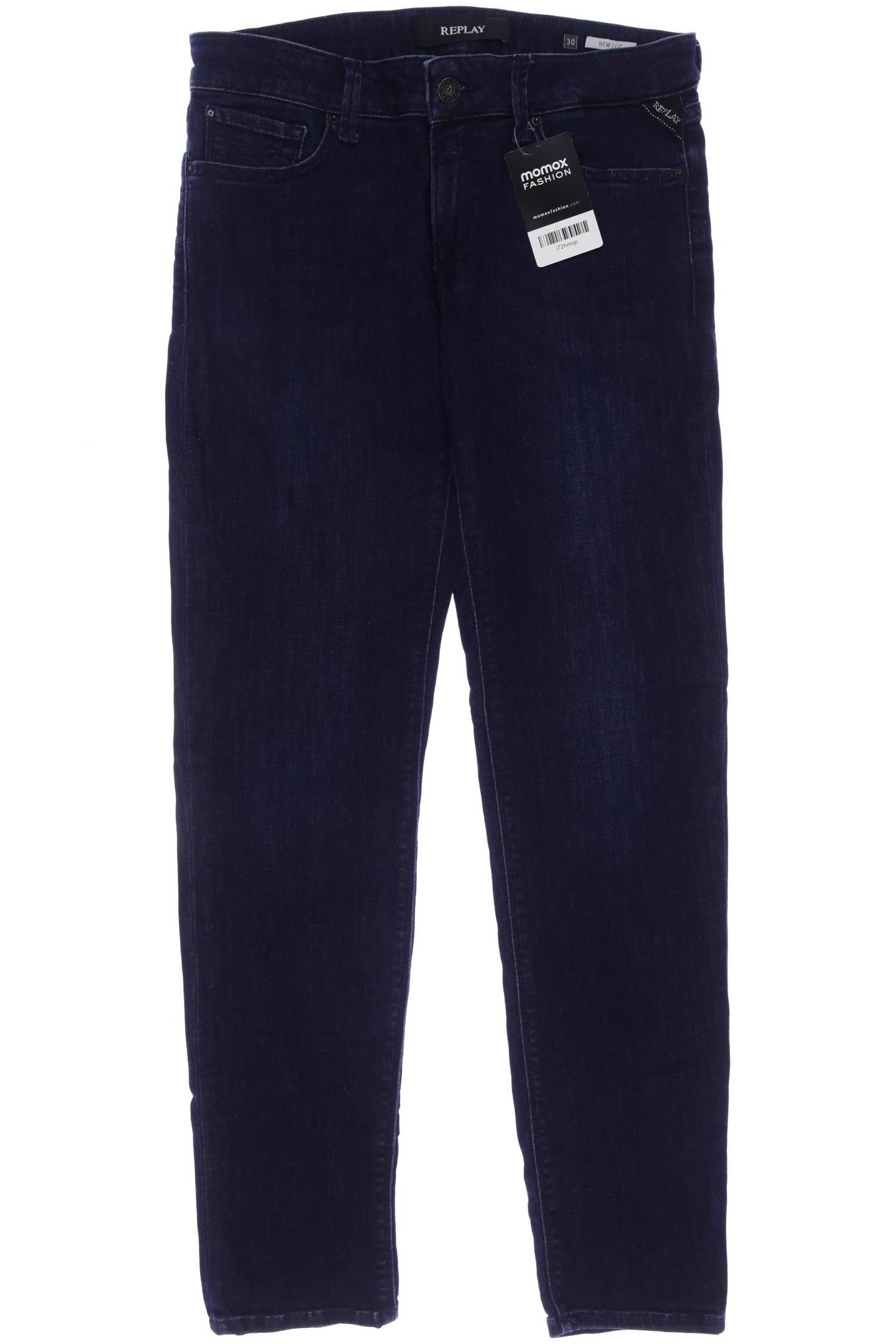 

Replay Damen Jeans, marineblau, Gr. 30