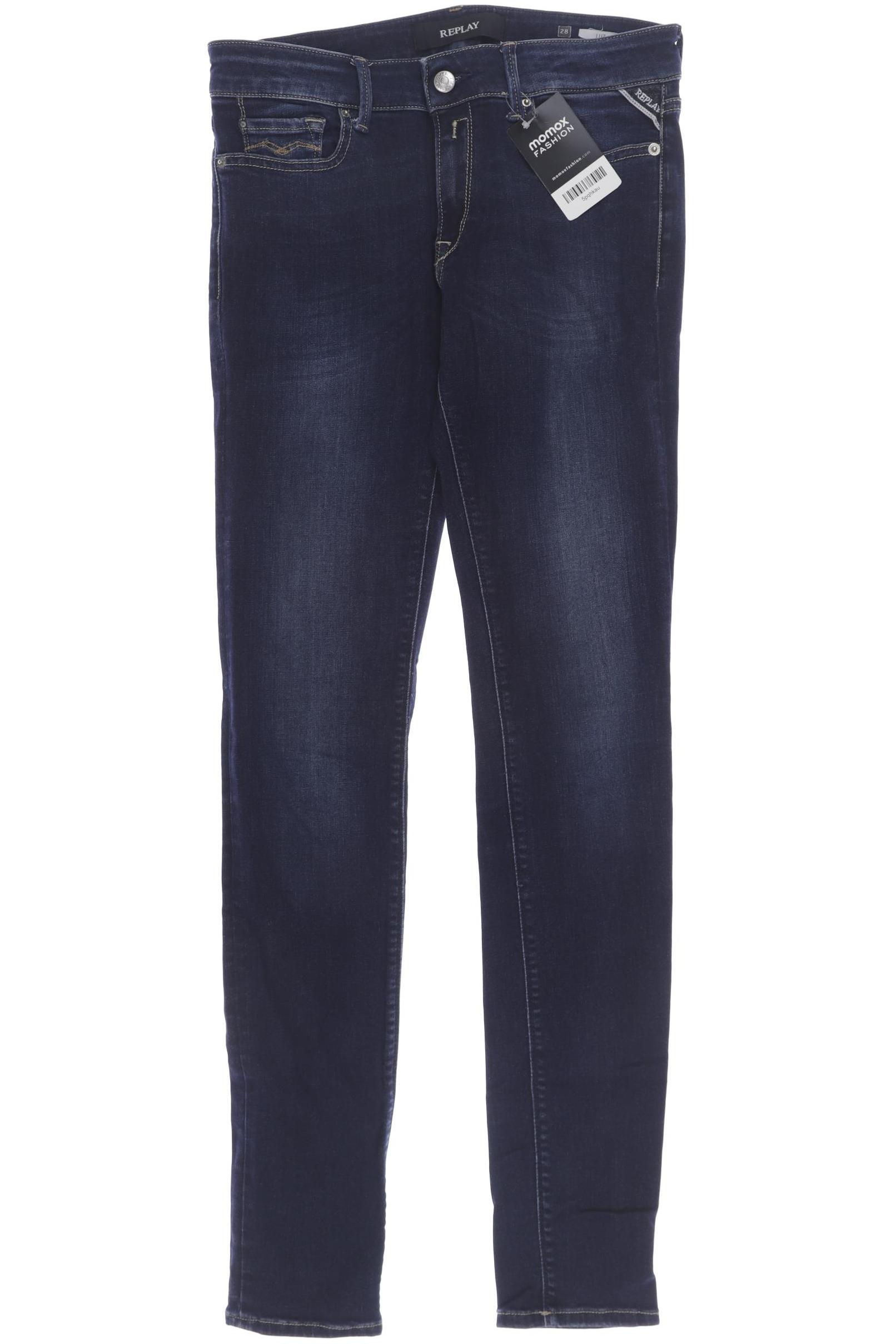 

Replay Damen Jeans, marineblau, Gr. 28