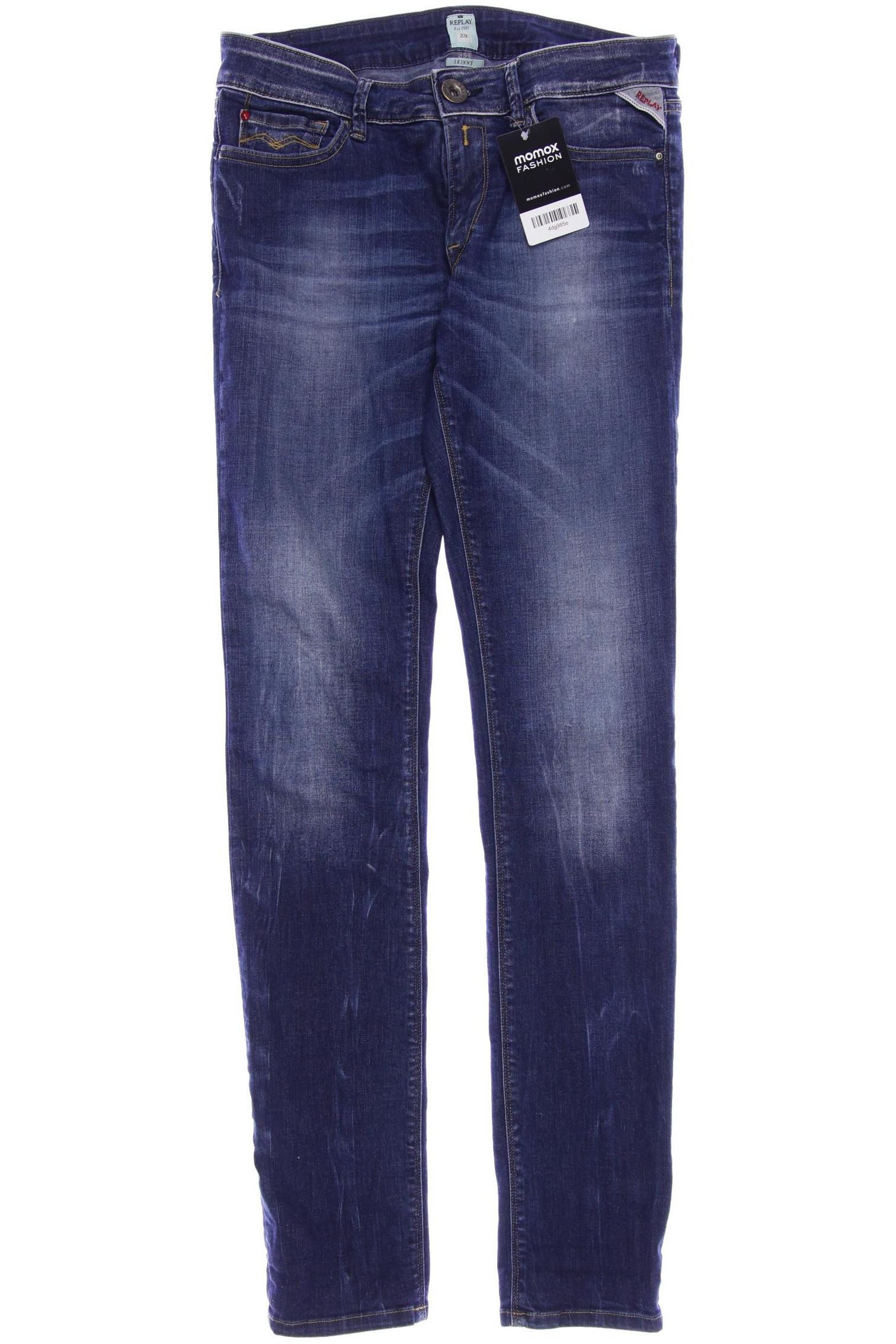 

Replay Damen Jeans, blau