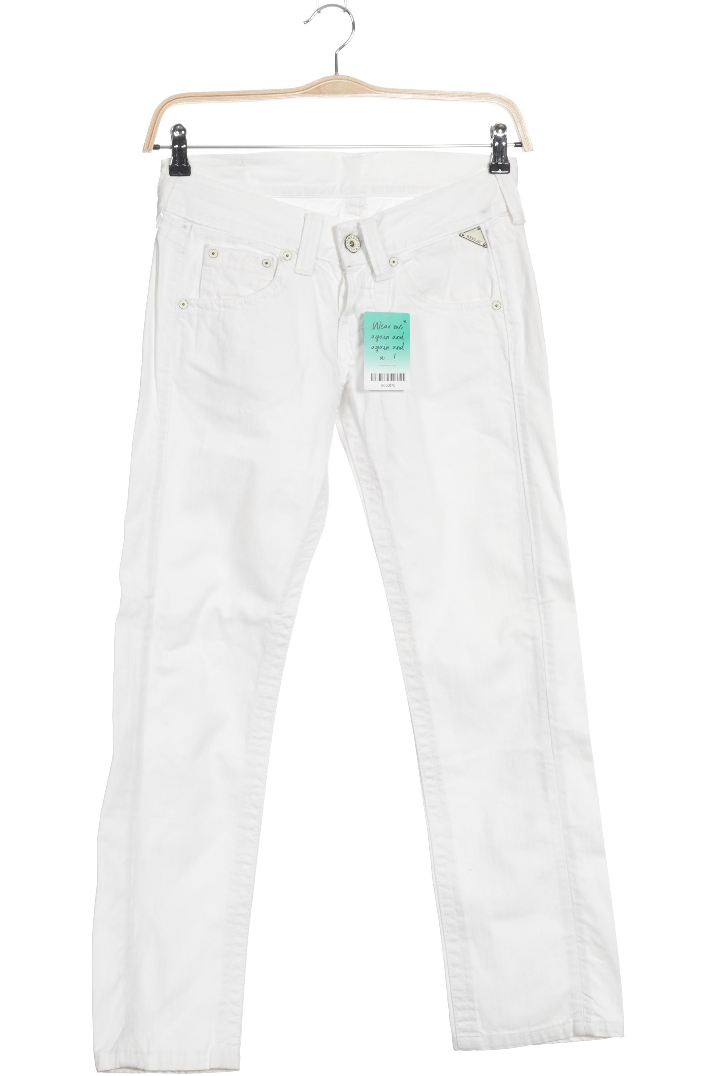 

Replay Damen Jeans, weiß, Gr. 26