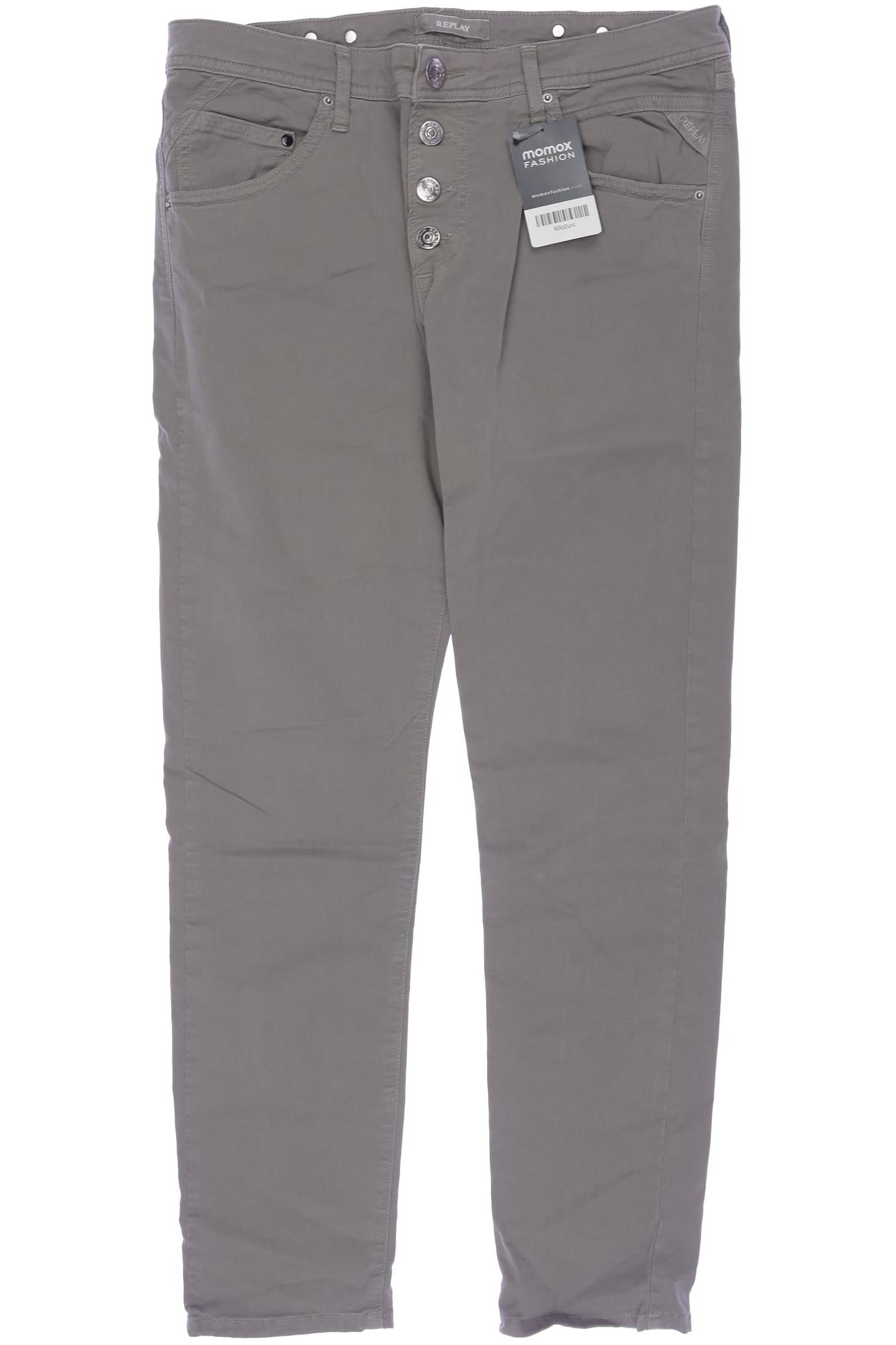 

Replay Damen Jeans, grau, Gr. 28