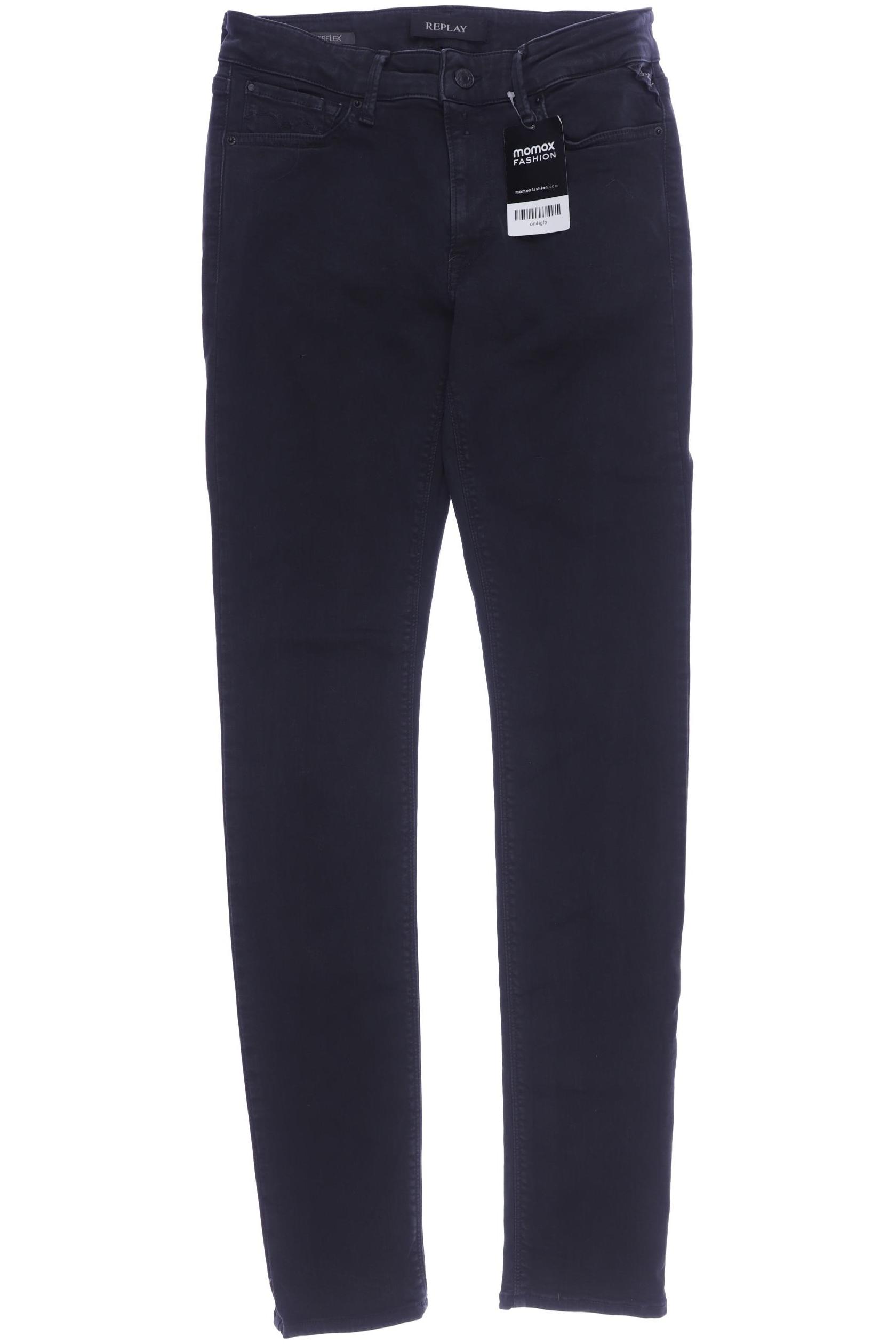 

Replay Damen Jeans, schwarz, Gr. 30