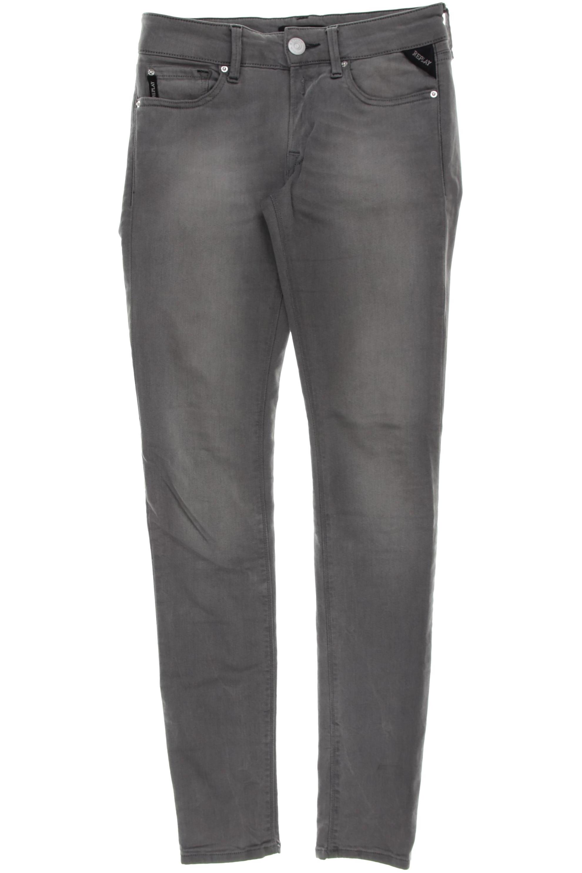 

Replay Damen Jeans, grau, Gr. 27