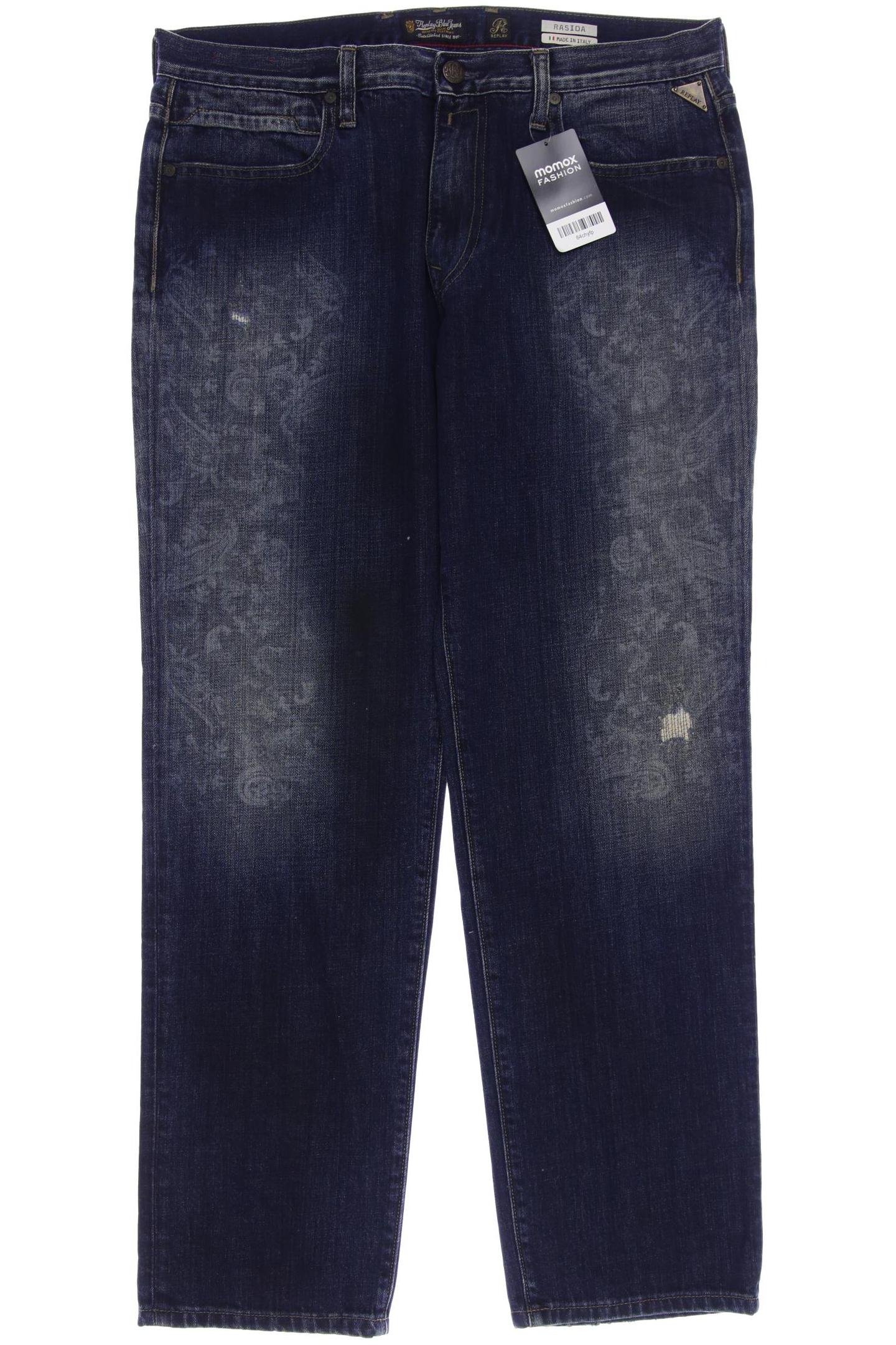 

Replay Damen Jeans, blau