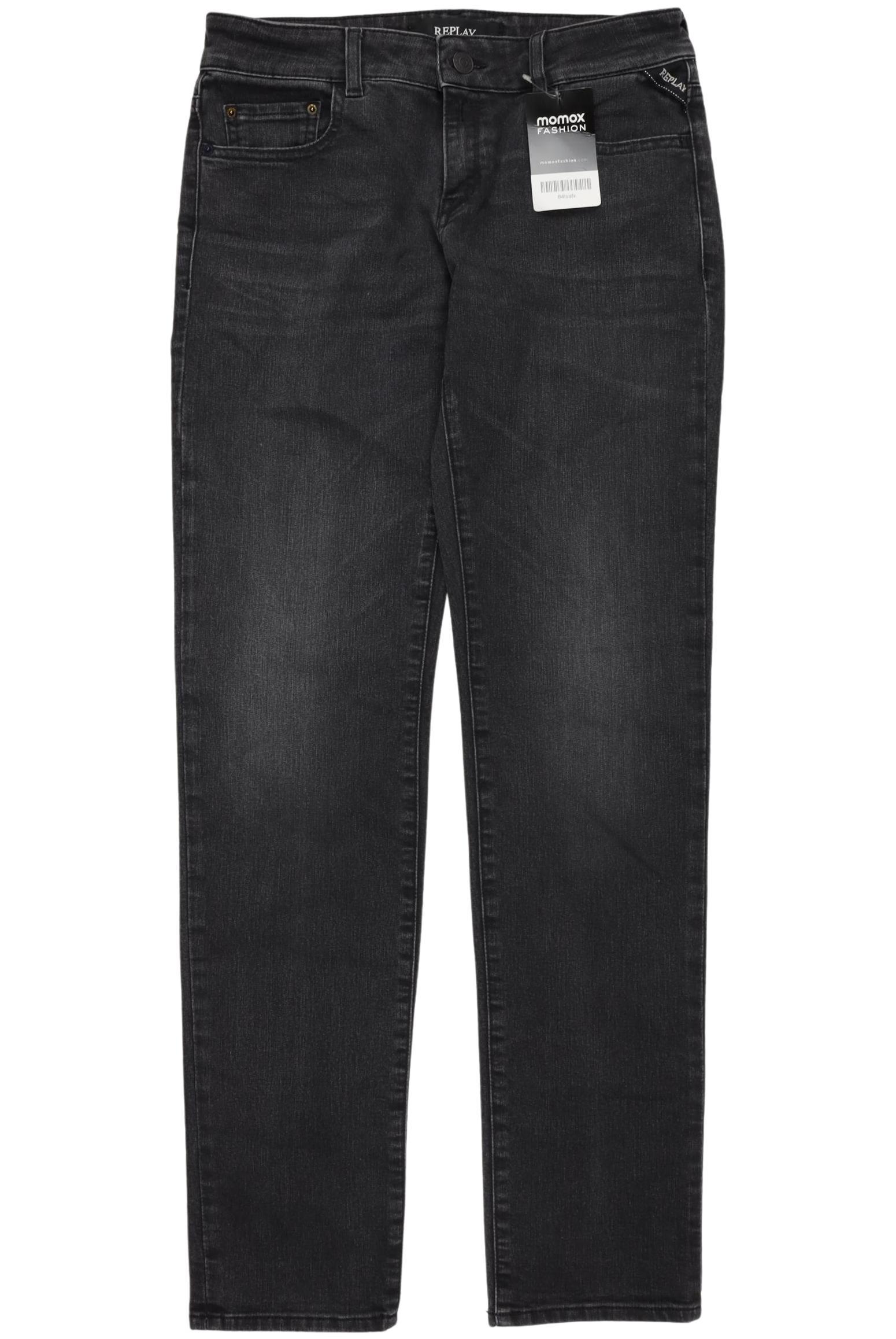 

Replay Damen Jeans, grau, Gr. 28