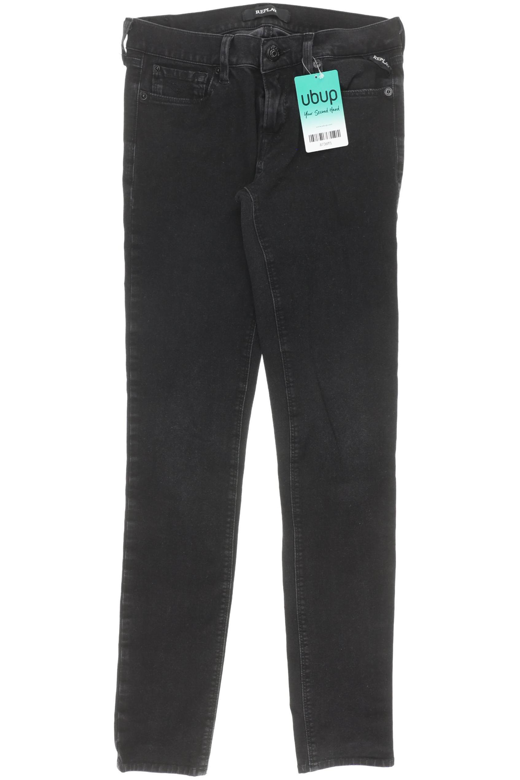 

Replay Damen Jeans, schwarz, Gr. 26