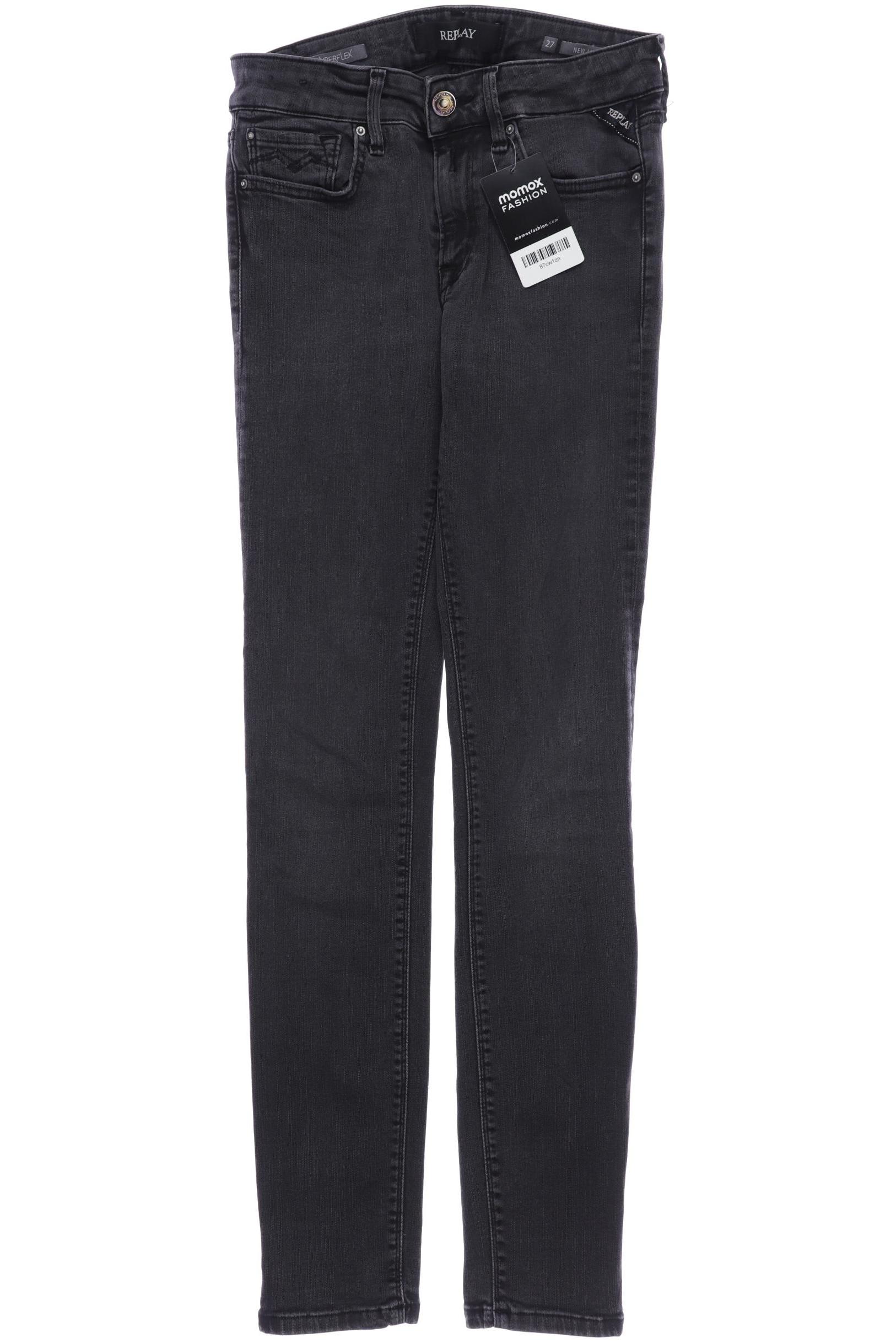 

Replay Damen Jeans, grau, Gr. 27
