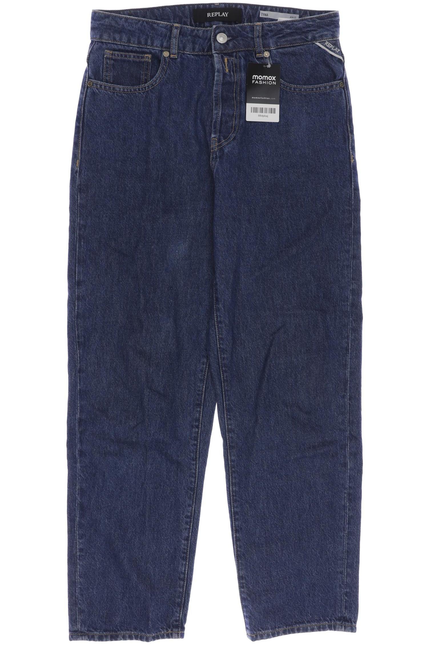 

Replay Damen Jeans, marineblau, Gr. 28