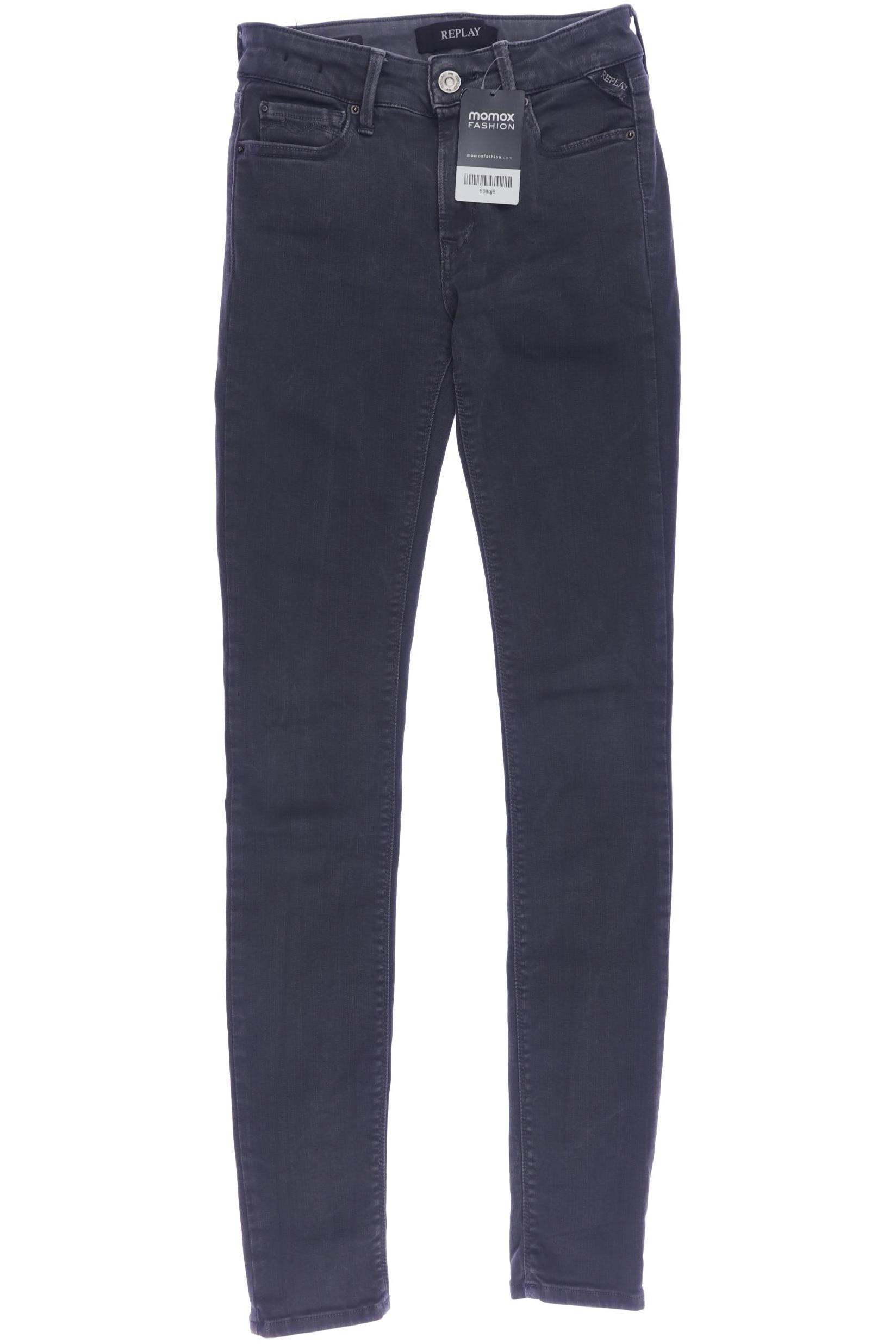 

Replay Damen Jeans, grau, Gr. 26