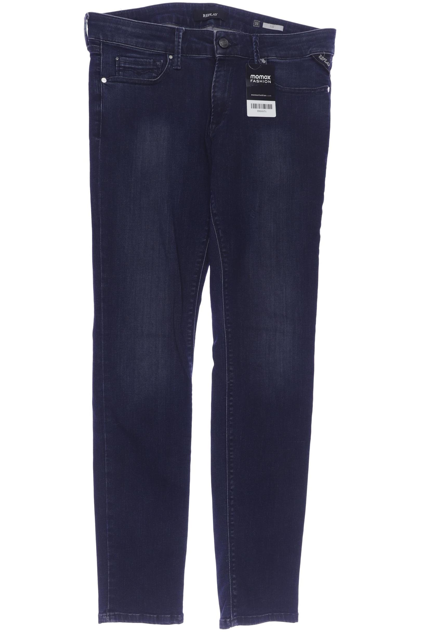 

Replay Damen Jeans, marineblau, Gr. 31