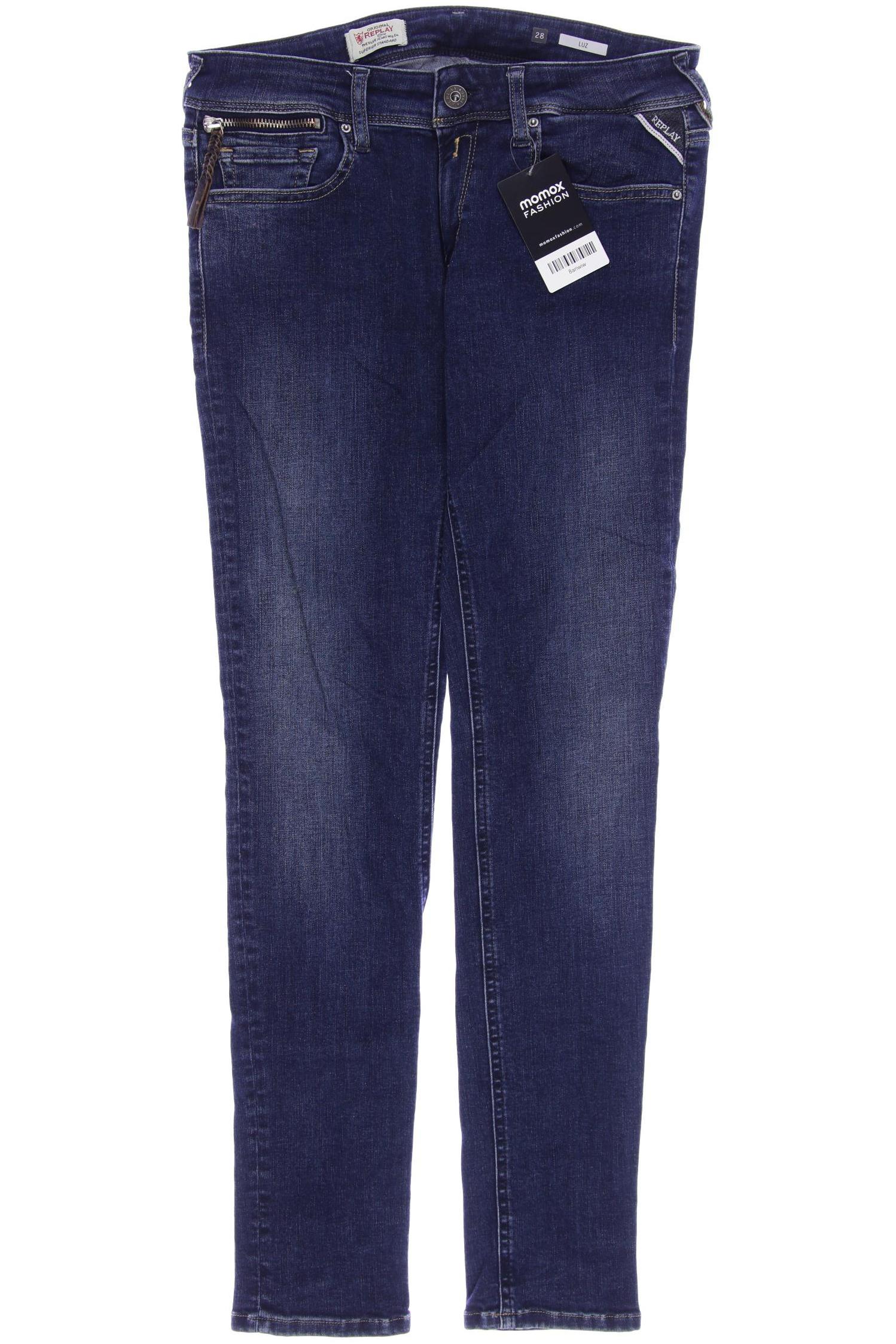 

Replay Damen Jeans, marineblau