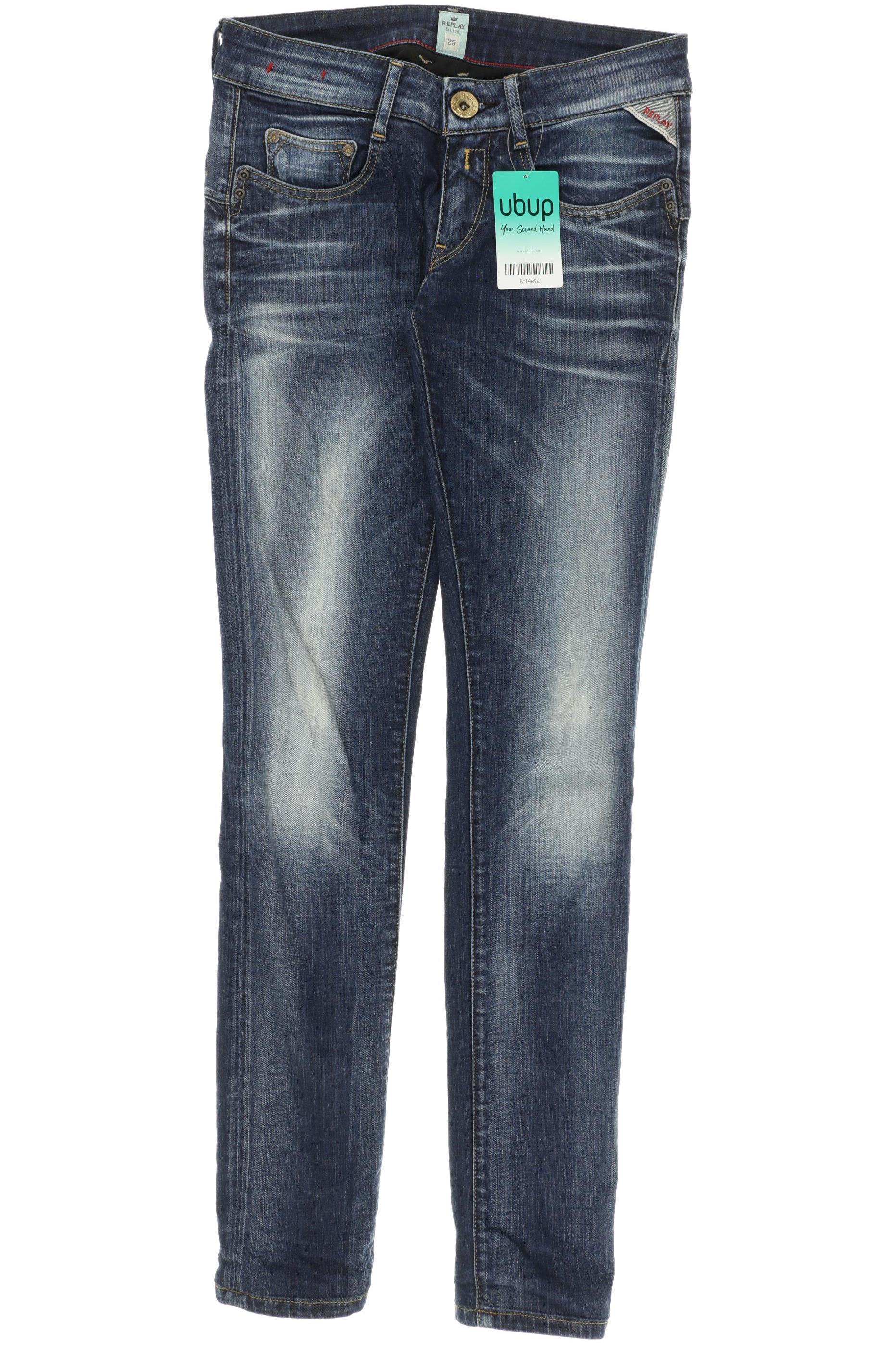 

Replay Damen Jeans, blau, Gr. 25