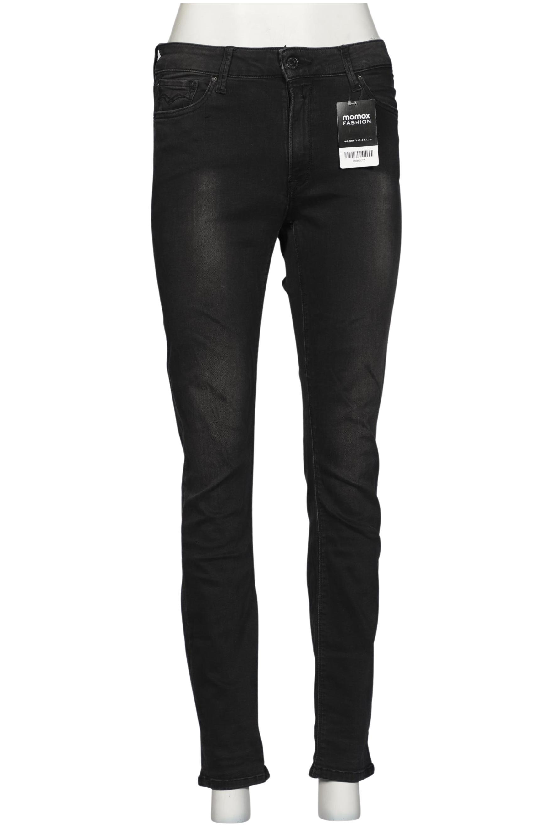 

Replay Damen Jeans, schwarz, Gr. 30