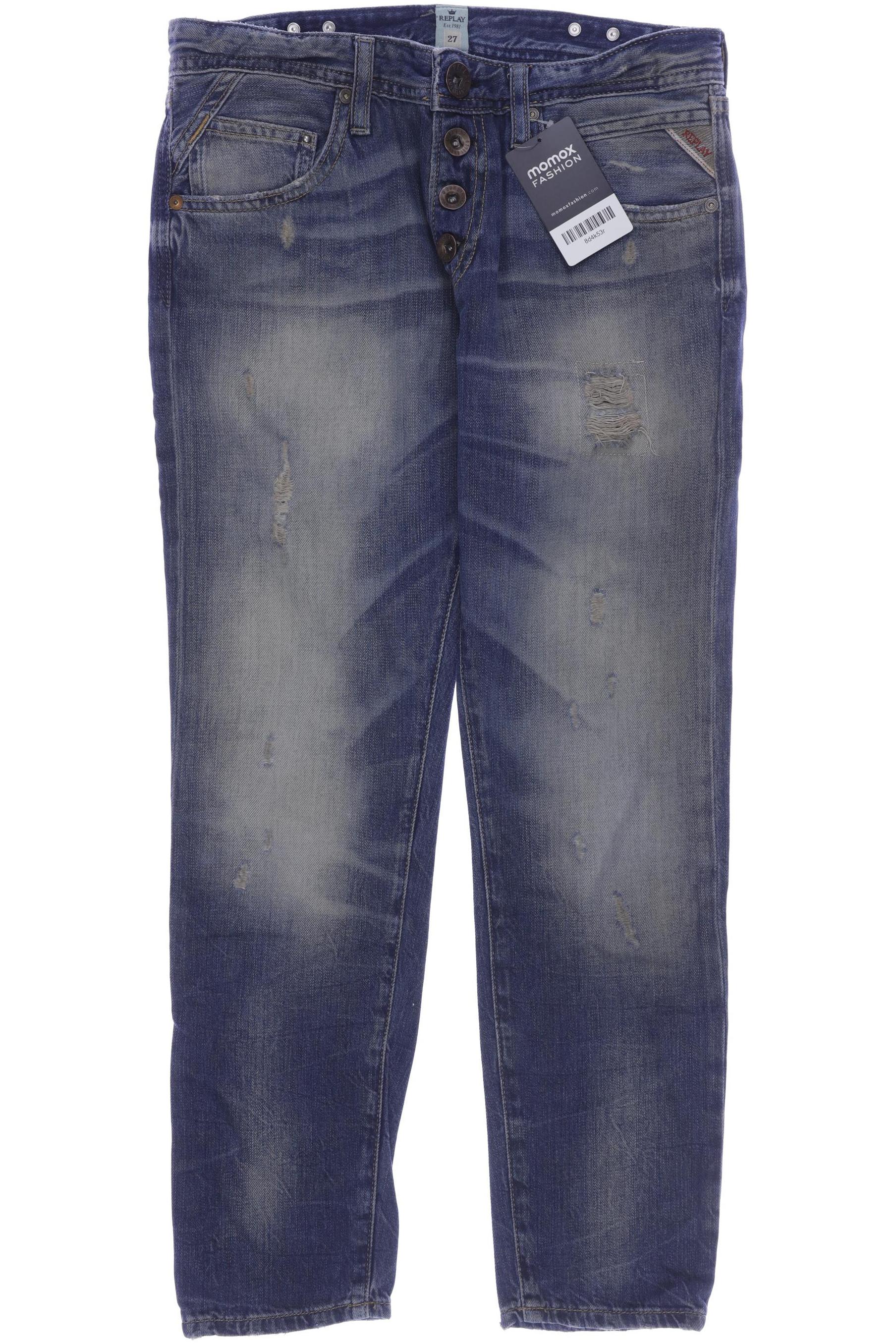 

Replay Damen Jeans, blau, Gr. 27