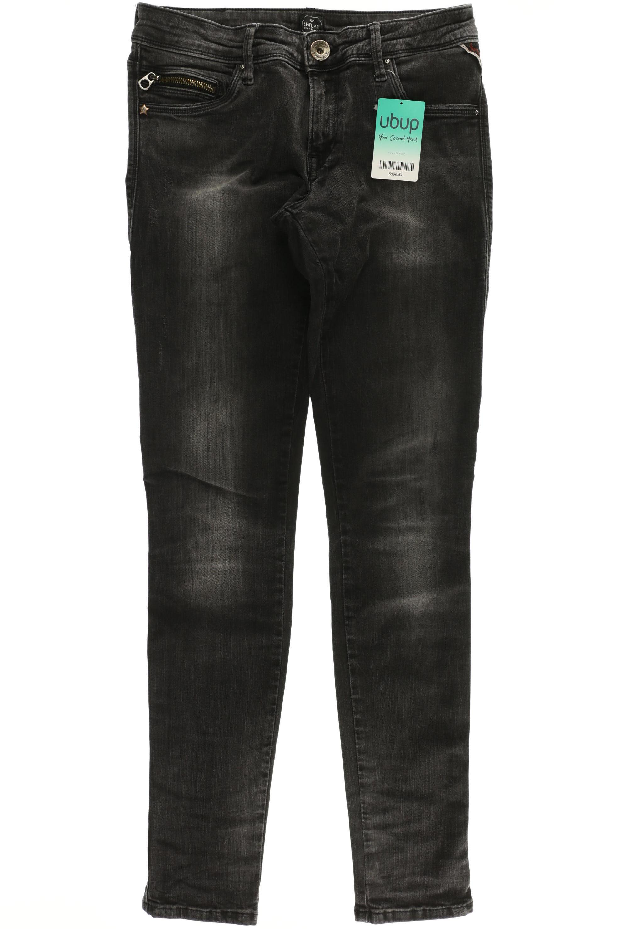 

Replay Damen Jeans, schwarz, Gr. 29