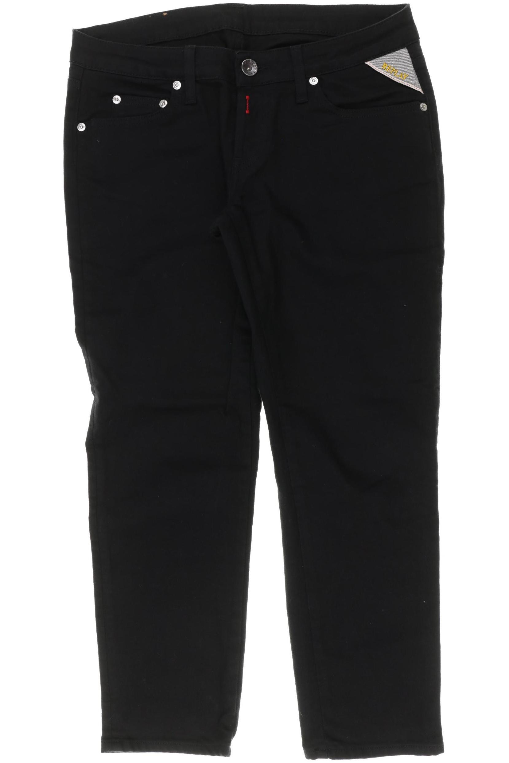 

Replay Damen Jeans, schwarz, Gr. 29