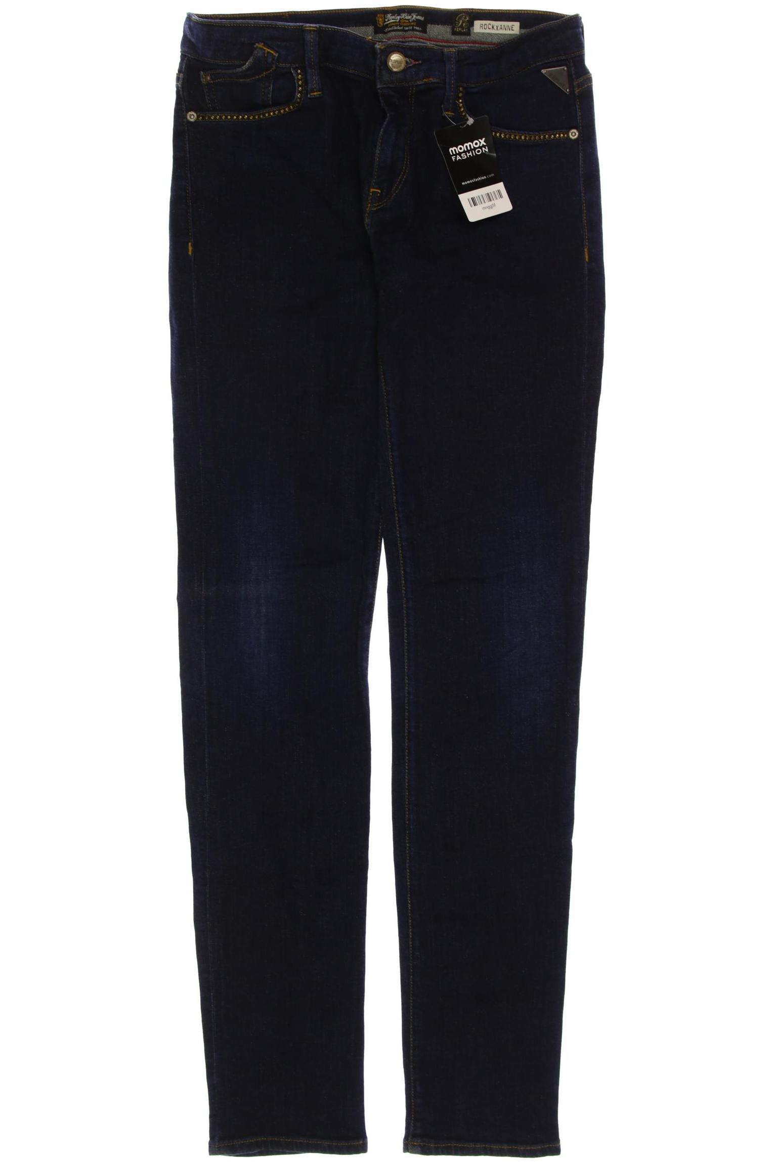 

Replay Damen Jeans, marineblau, Gr. 30