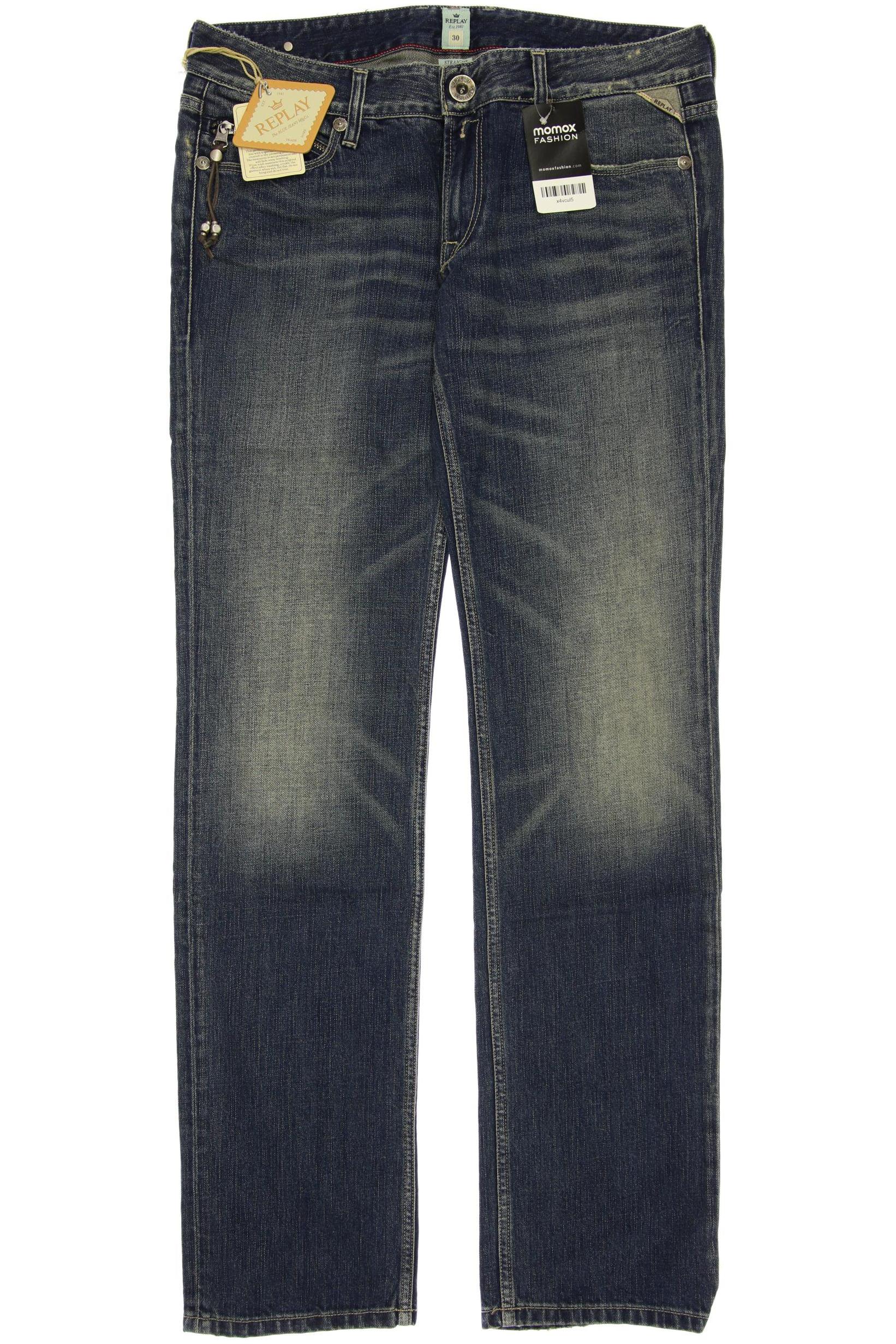 

Replay Damen Jeans, marineblau, Gr. 30