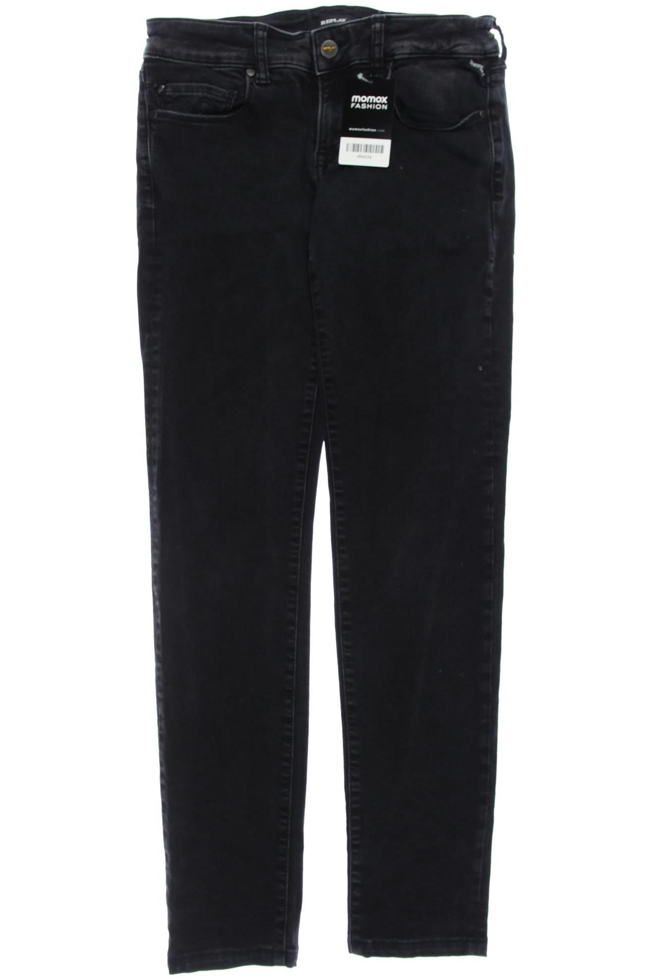 Thumbnail - Replay Damen Jeans, schwarz, Gr. 28