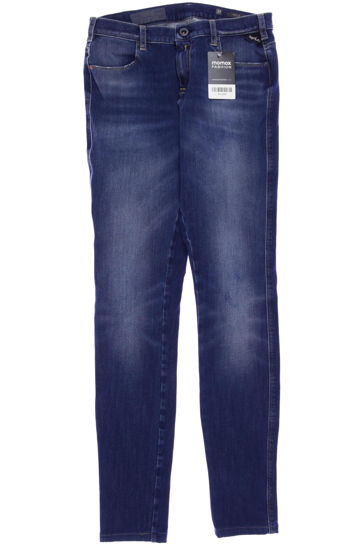 

Replay Damen Jeans, blau, Gr. 27