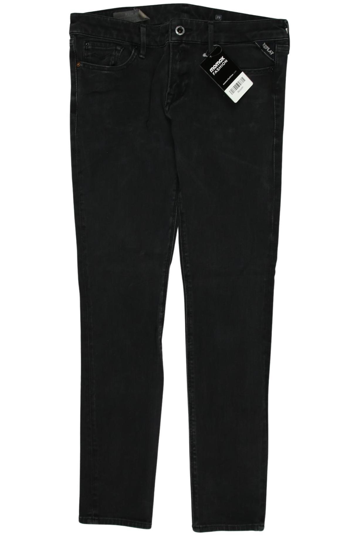 

Replay Damen Jeans, schwarz, Gr. 29
