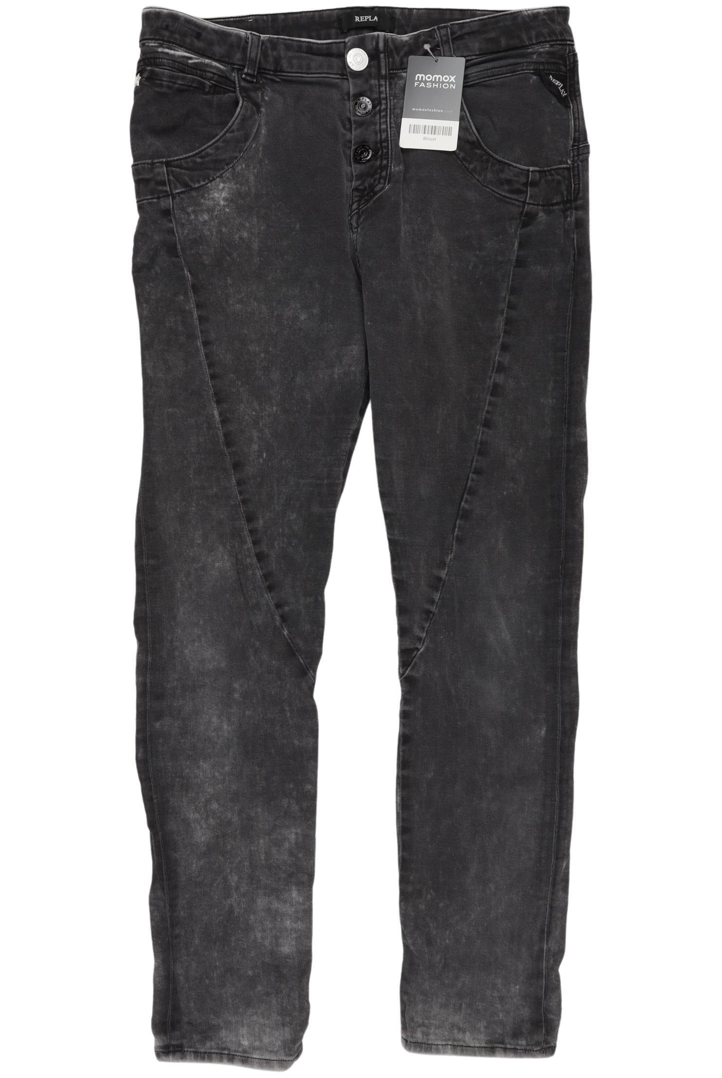 

Replay Damen Jeans, grau, Gr. 27