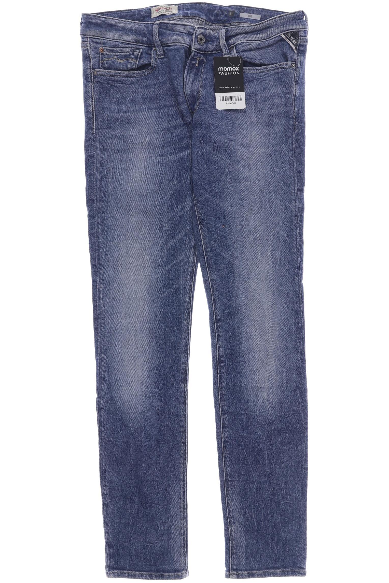 

Replay Damen Jeans, marineblau, Gr. 30