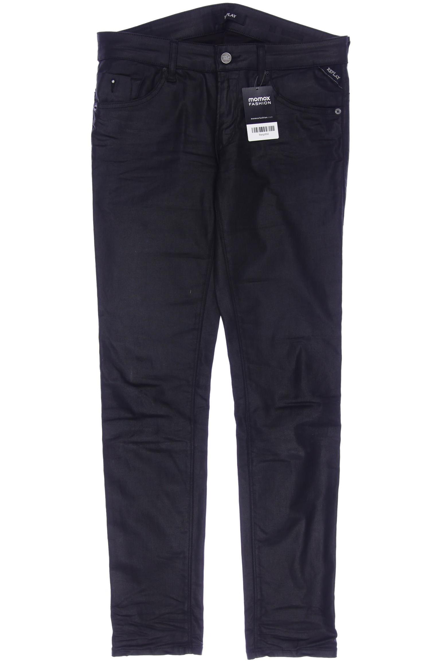 

Replay Damen Jeans, schwarz, Gr. 42