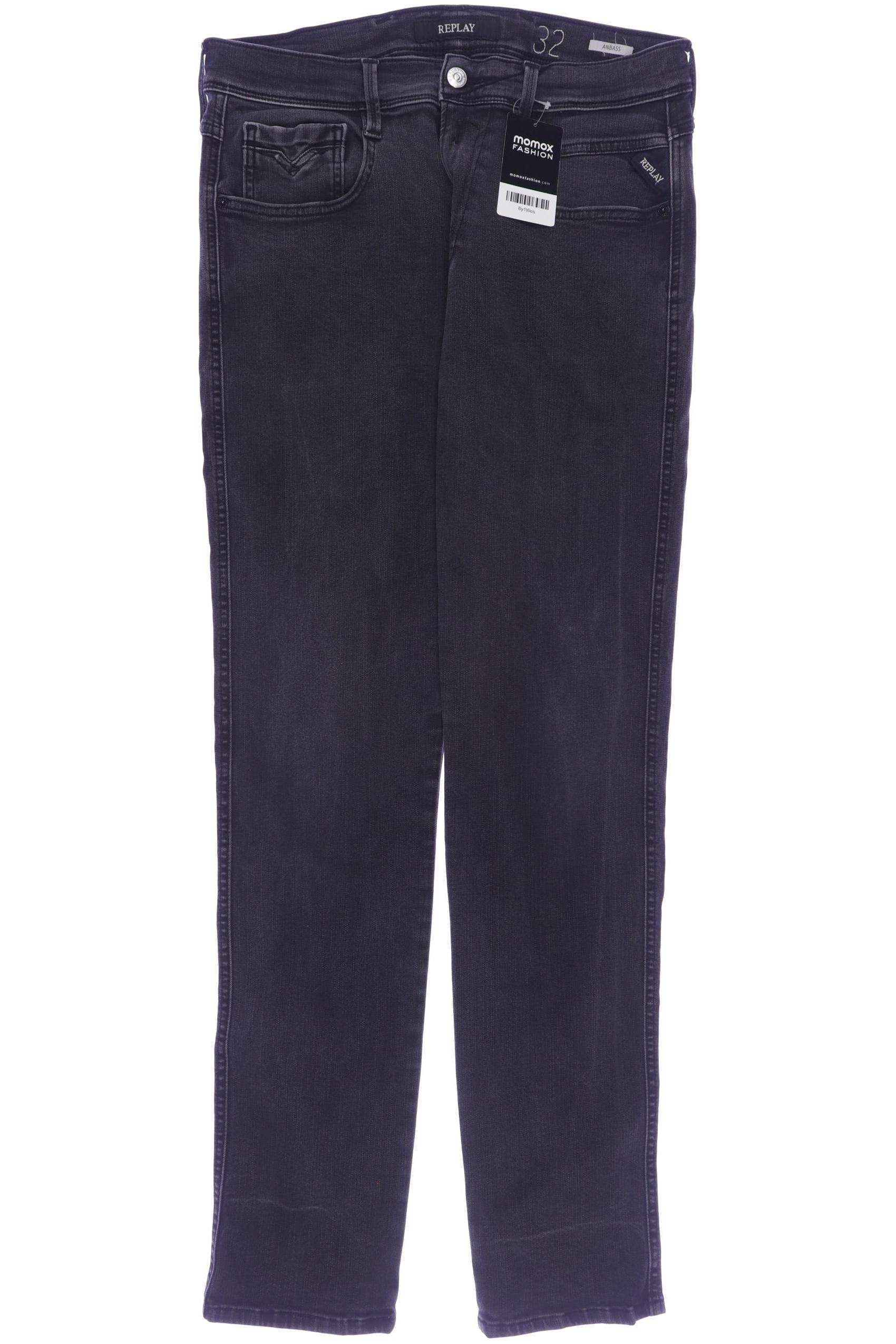 

Replay Damen Jeans, grau, Gr. 32