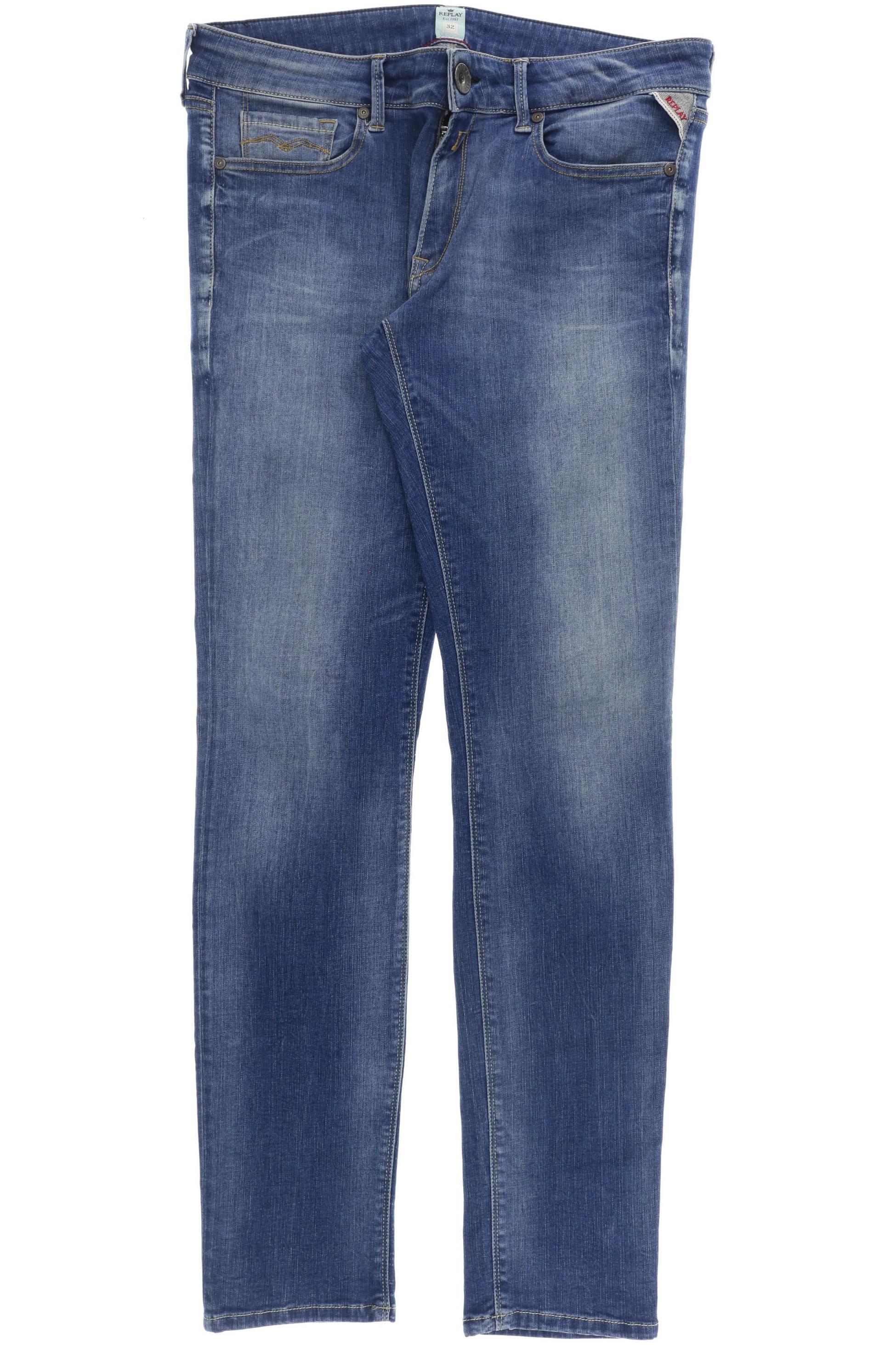 

Replay Damen Jeans, blau, Gr. 32