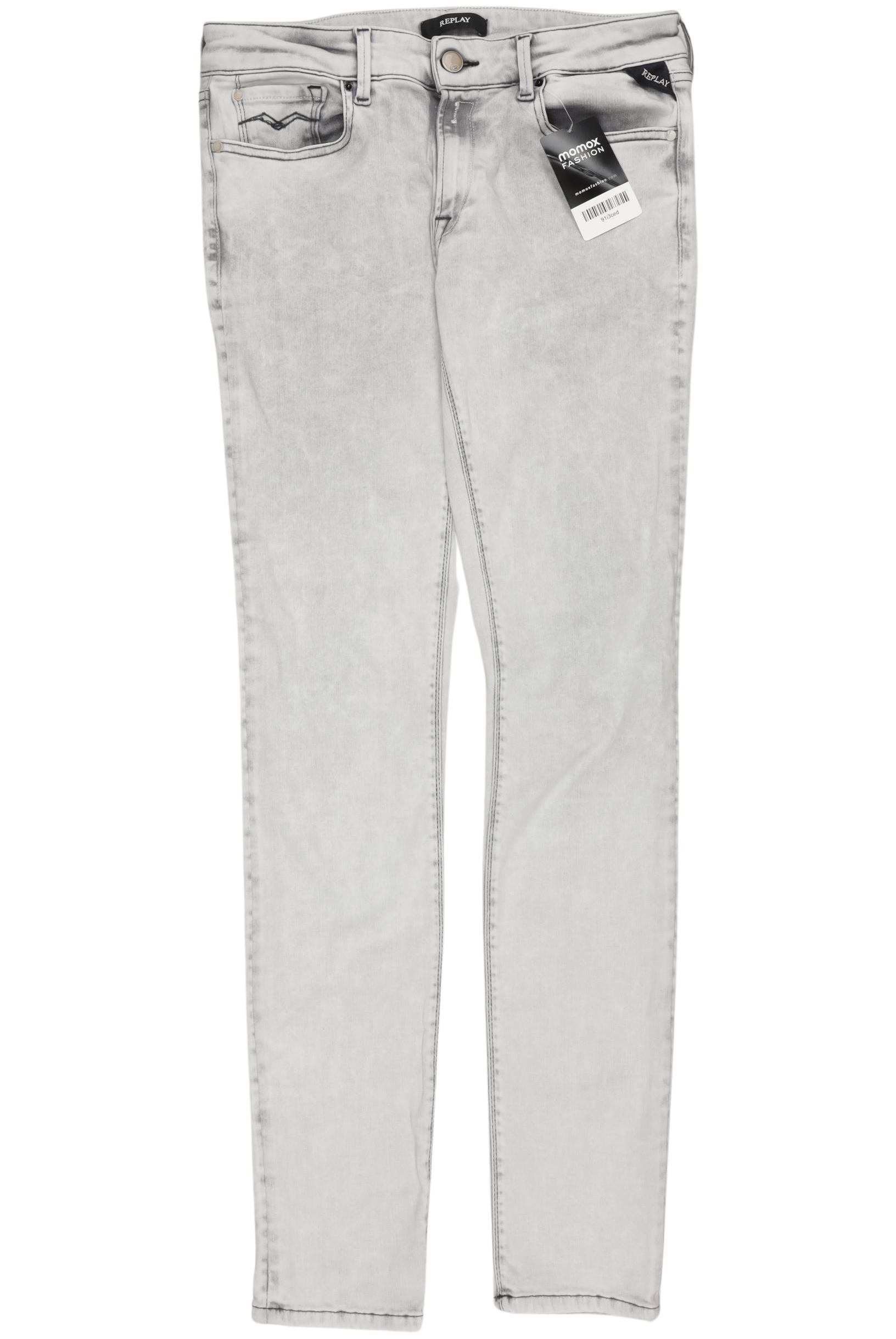 

Replay Damen Jeans, grau, Gr. 31