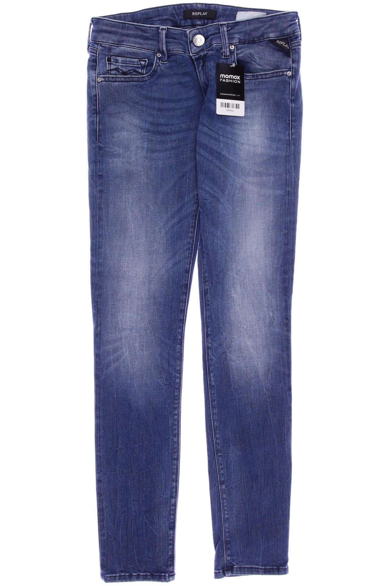 

Replay Damen Jeans, blau, Gr. 28