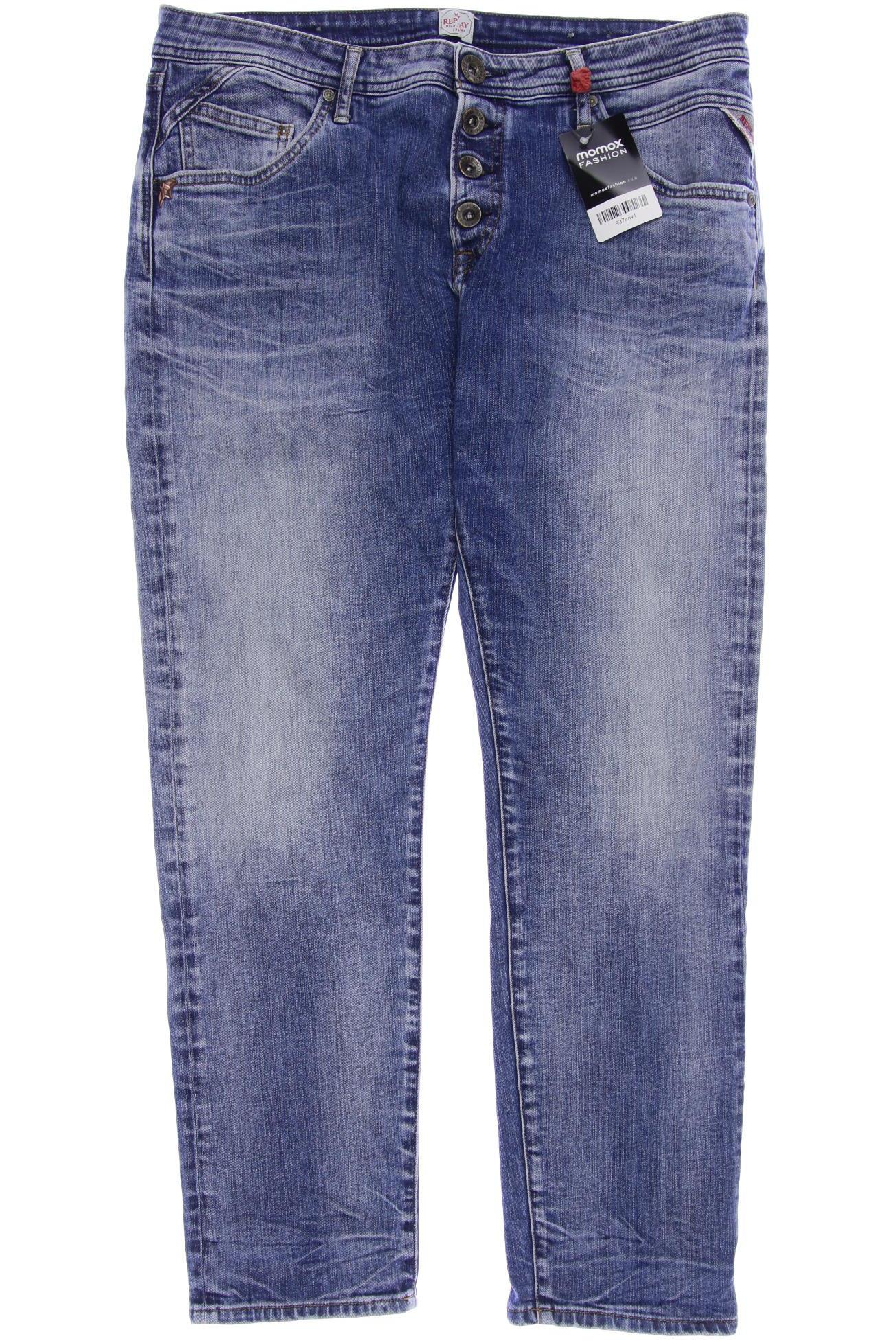 

Replay Damen Jeans, blau