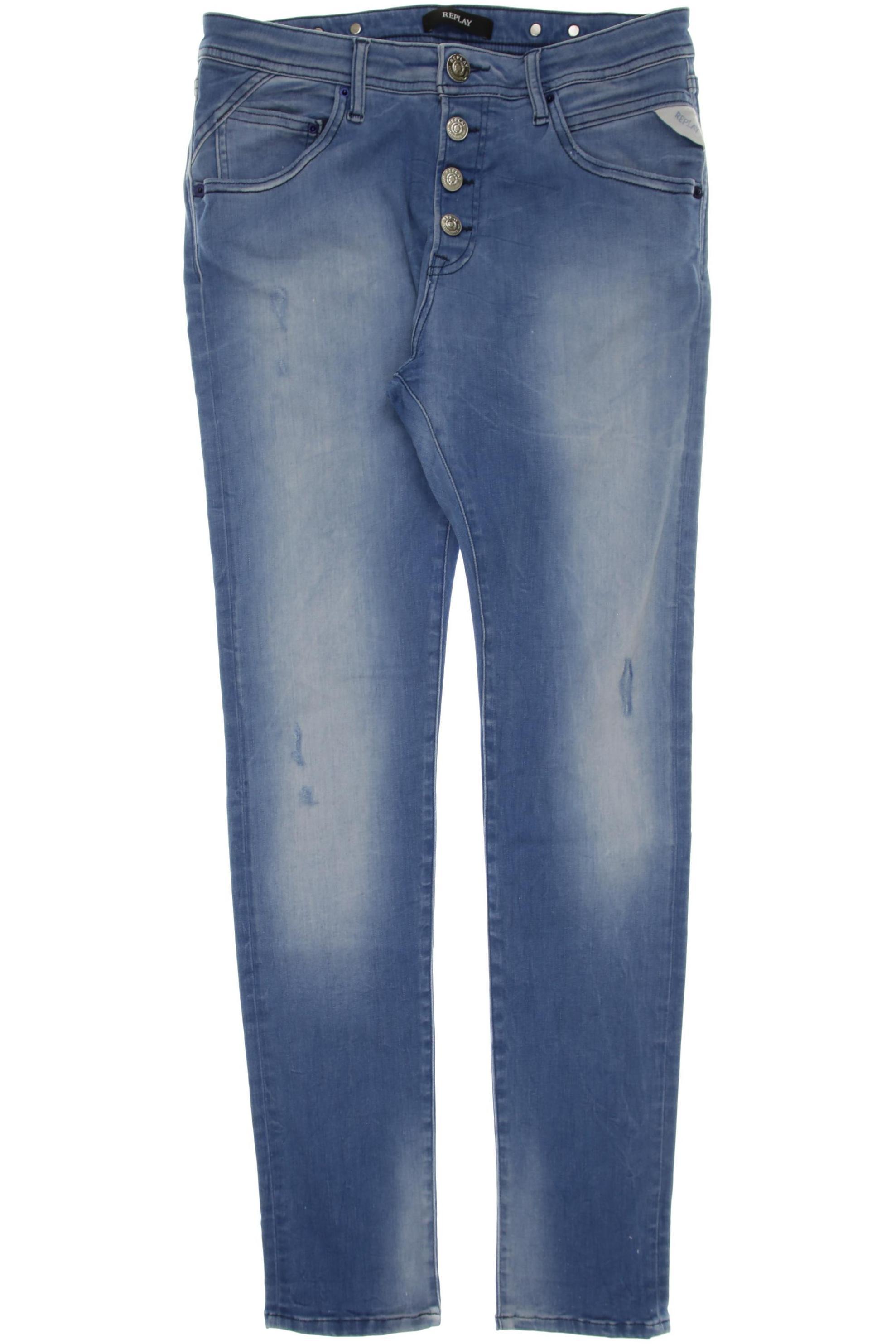 

Replay Damen Jeans, blau, Gr. 27