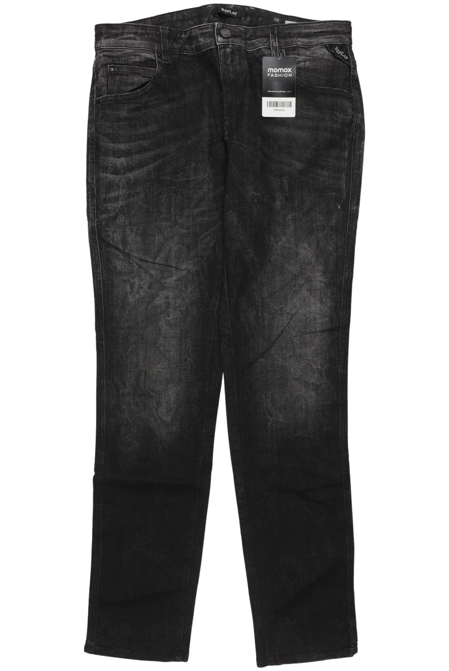 

Replay Damen Jeans, grau, Gr. 28