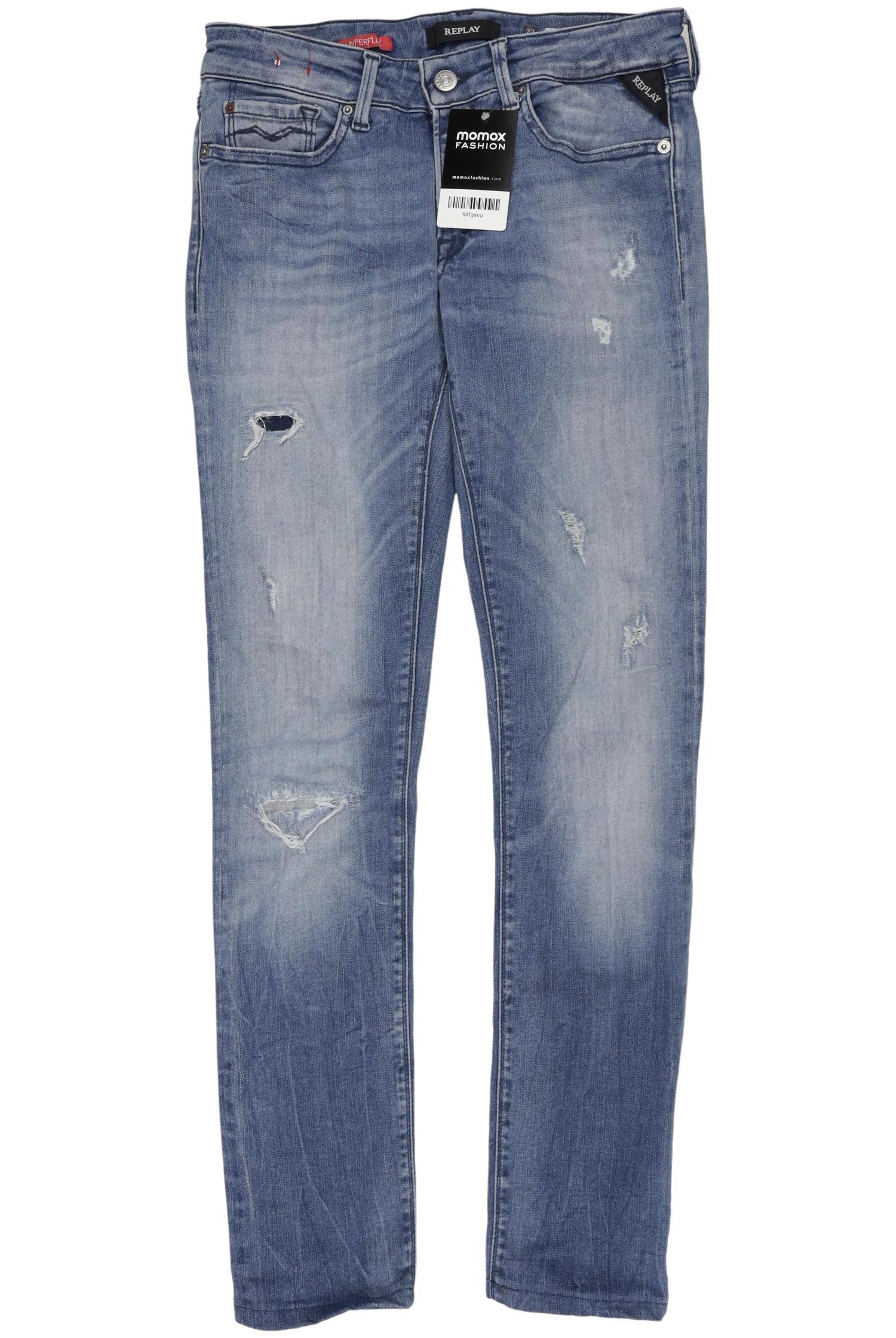 

Replay Damen Jeans, blau, Gr. 27