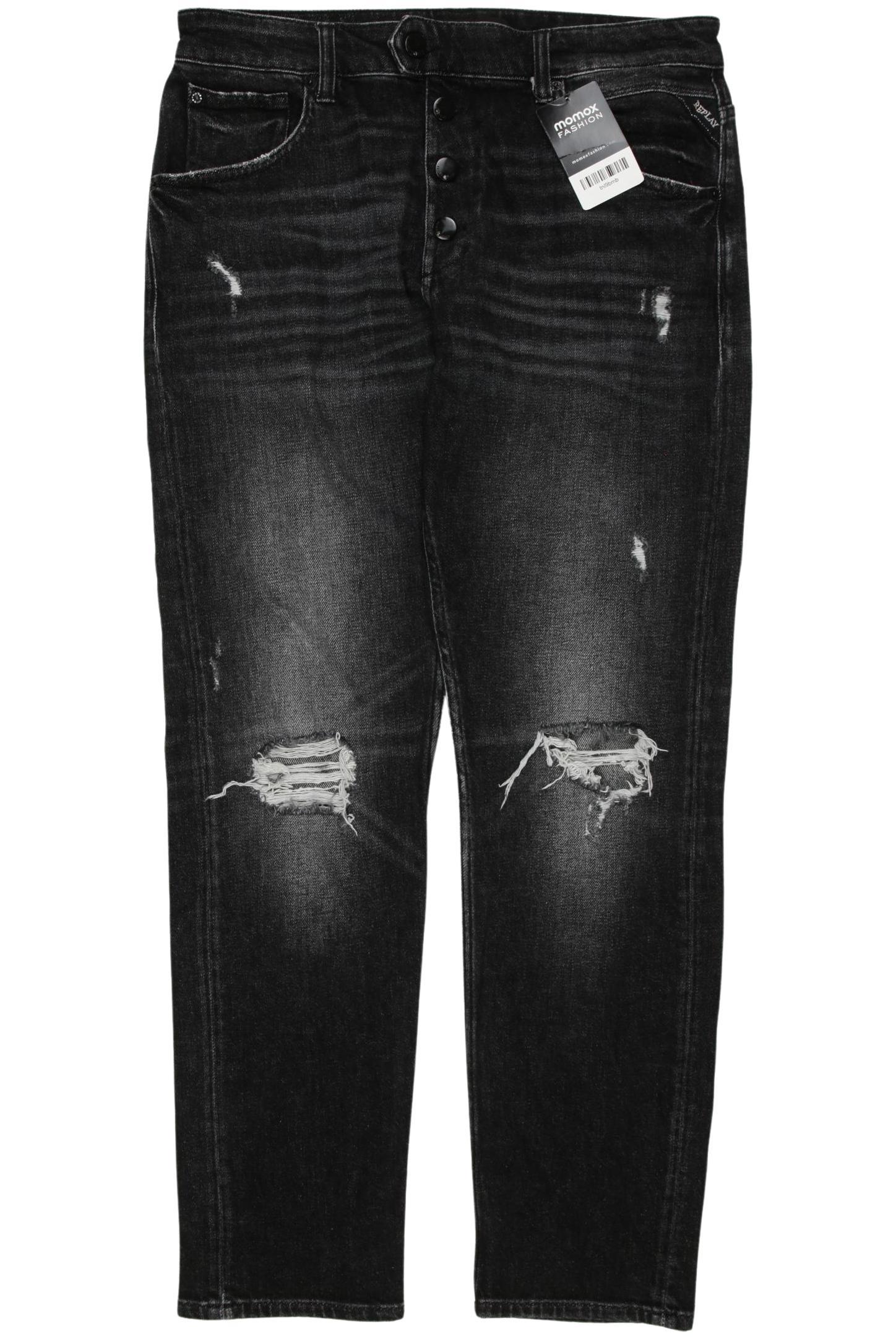 

Replay Damen Jeans, schwarz, Gr. 30