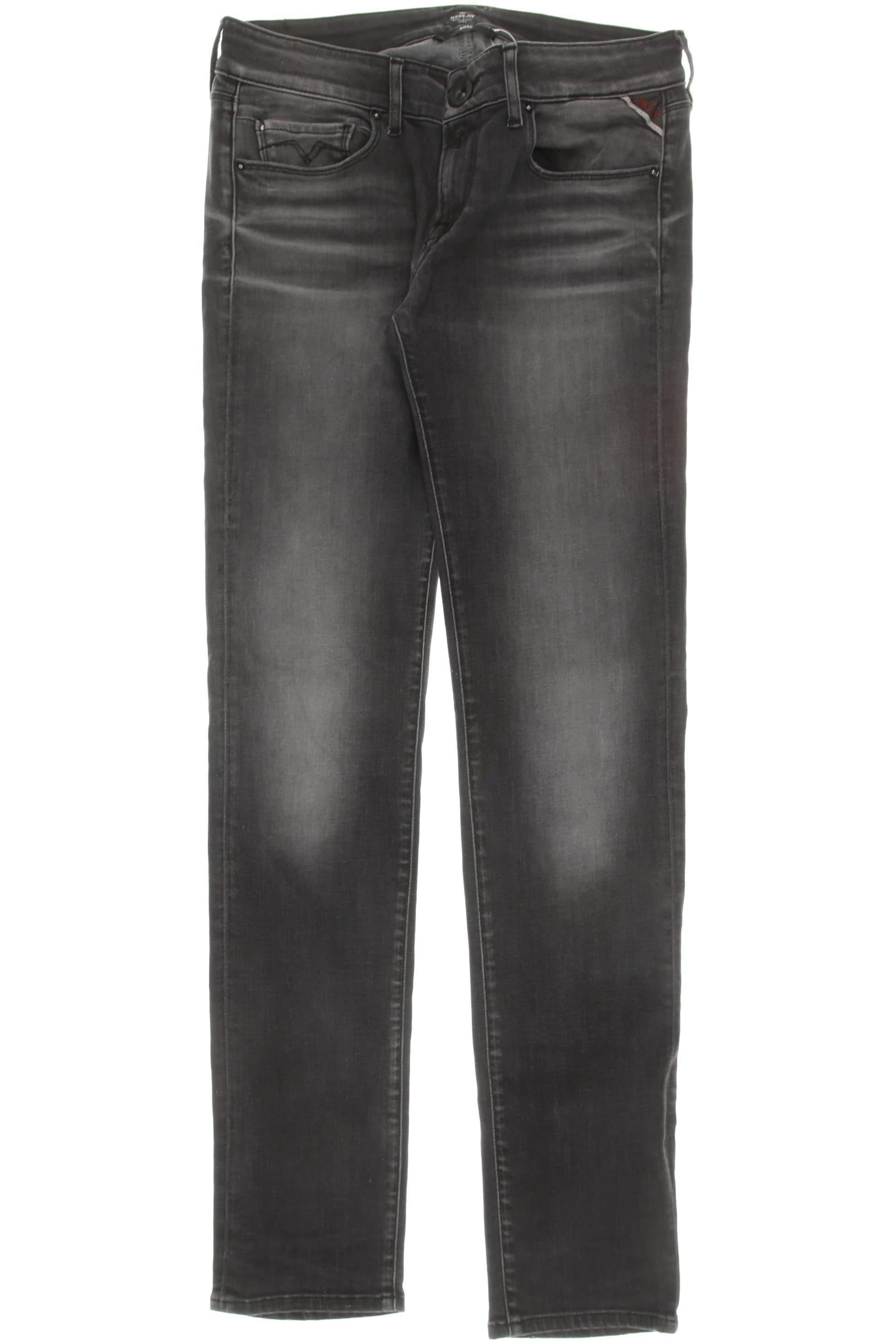 

Replay Damen Jeans, grau, Gr. 27